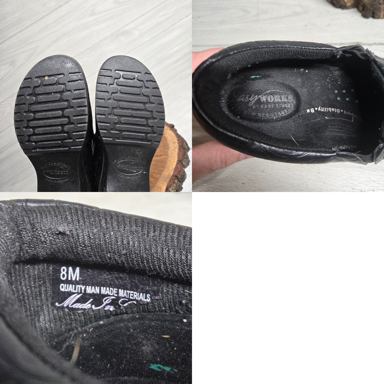Vintage VINTAGE Easy Street Lyndee Black Clogs Women's Size 8 Non-Slip Casual Footwear Size US 8 / IT 38 - 8 Thumbnail