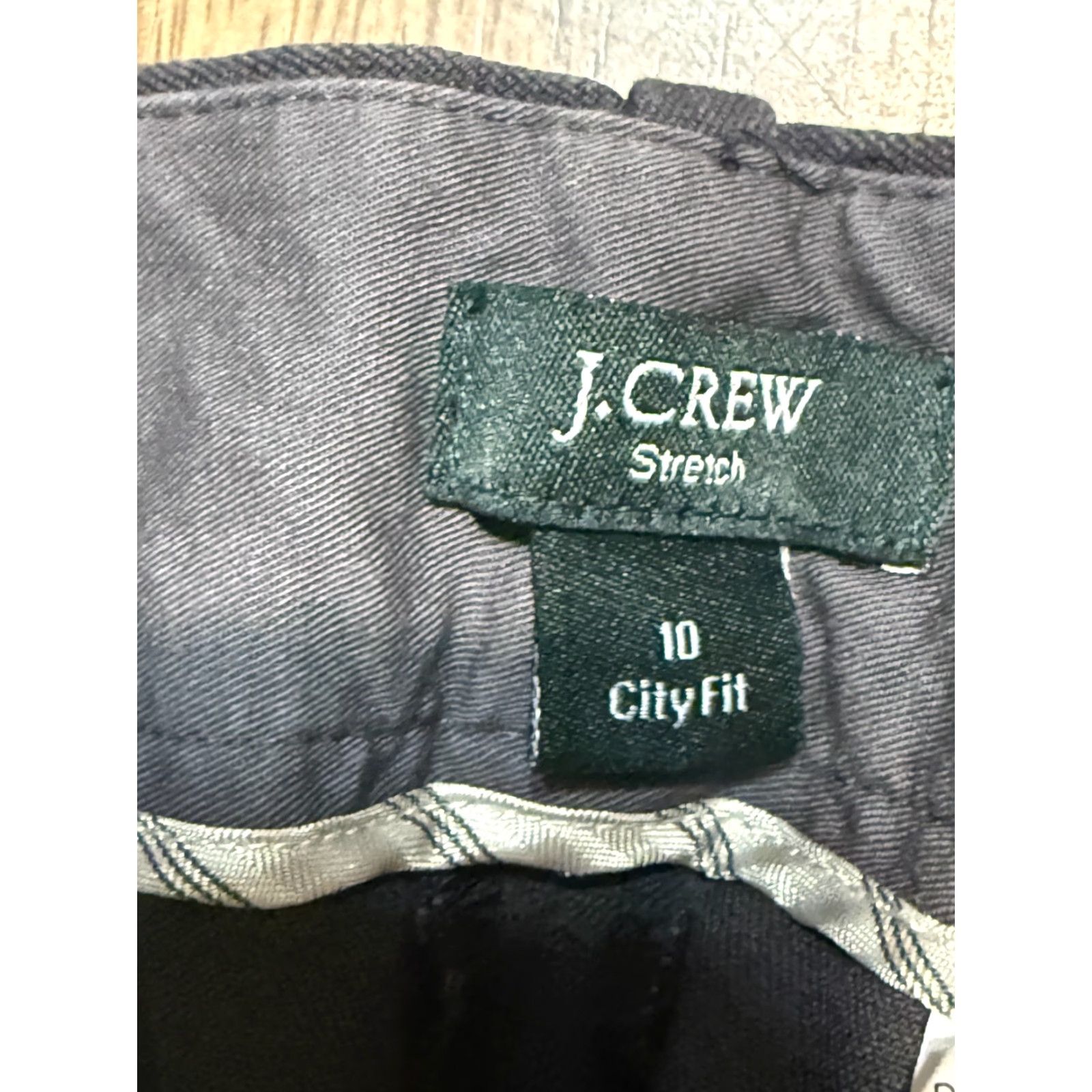 J.Crew J.CREW Pants, Women's Size 10, Black, Pull On, Dress Pants, City Fit, Flat Front, Regular, 24 in Inseam, Dress Pants, City, Womens Size 32" / US 10 / IT 46 - 4 Thumbnail