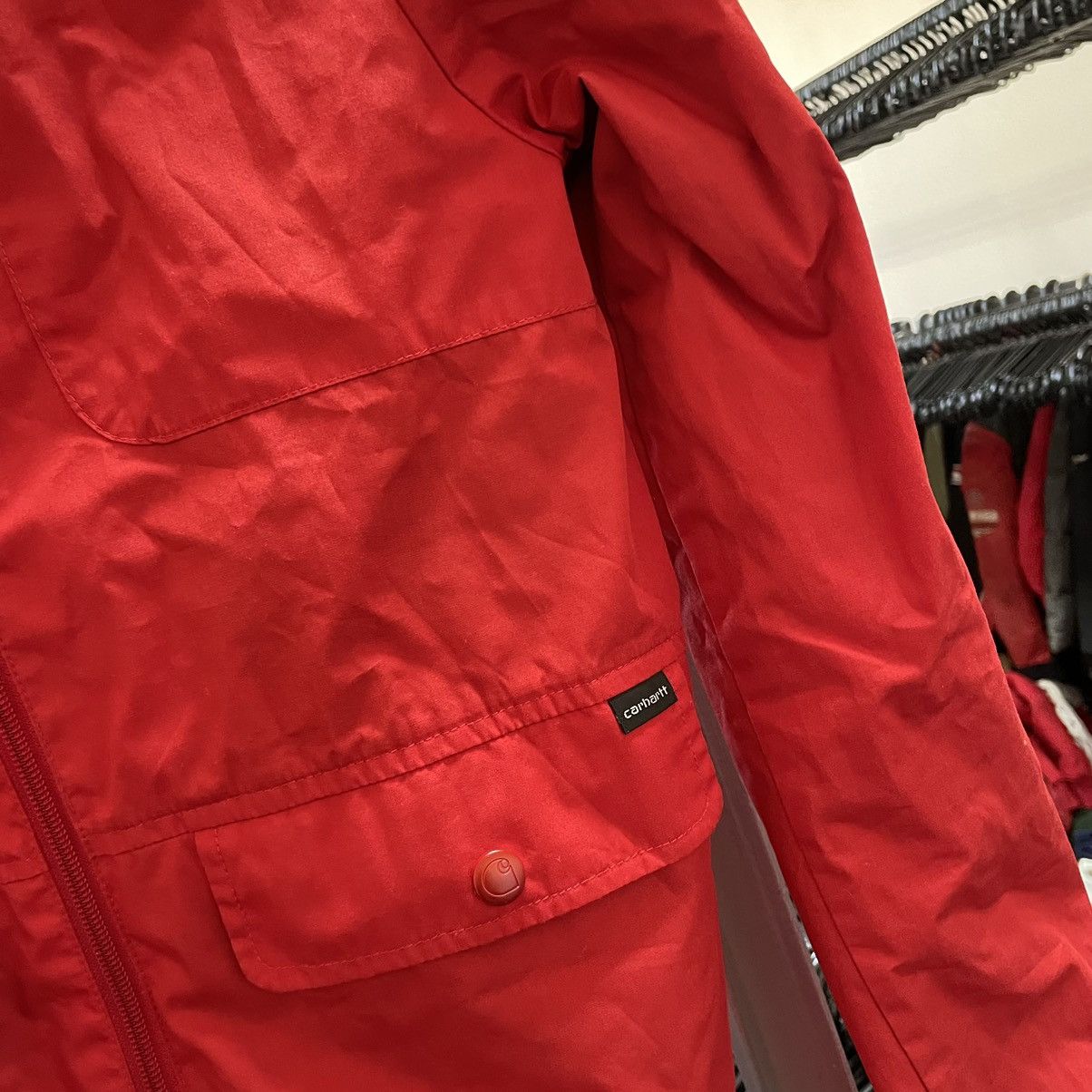 Carhartt Carhartt Jacket red bomber active detroit Size US S / EU 44-46 / 1 - 3 Thumbnail