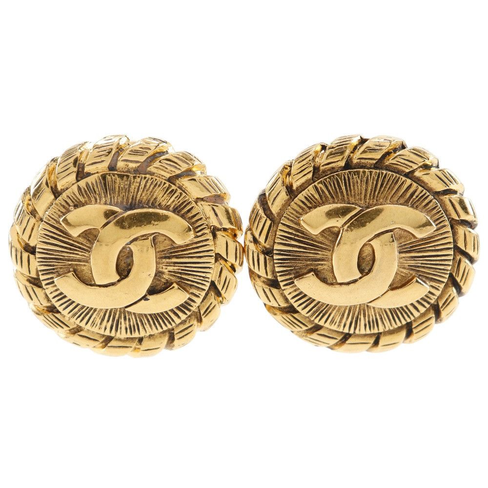 Chanel Chanel Chanel Coco Mark Earrings Metal Earrings DUTY FREE for USA Size ONE SIZE - 1 Thumbnail