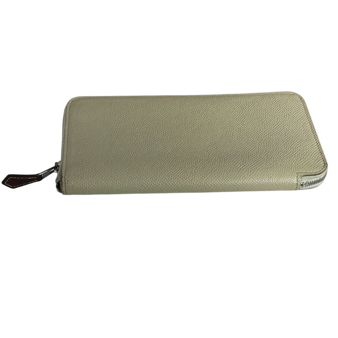 Hermes HERMES Silk'In Classique Long Wallet Off White Zip Around Size ONE SIZE - 10 Thumbnail