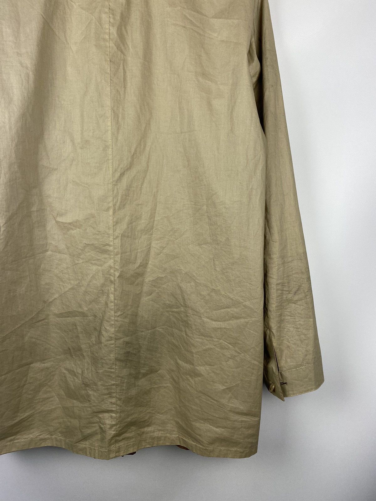 Ermenegildo Zegna Ermenegildo Zegna reversible trench coat leather details Size US L / EU 52-54 / 3 - 12 Thumbnail