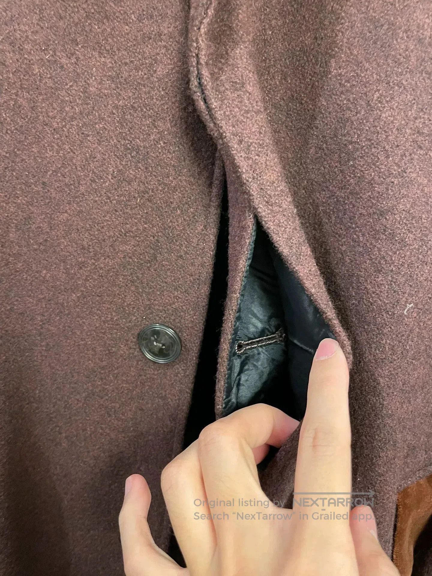 Jean Paul Gaultier Jean Paul Gaultier Dark Brown Wool Coat. Size US M / EU 48-50 / 2 - 4 Thumbnail