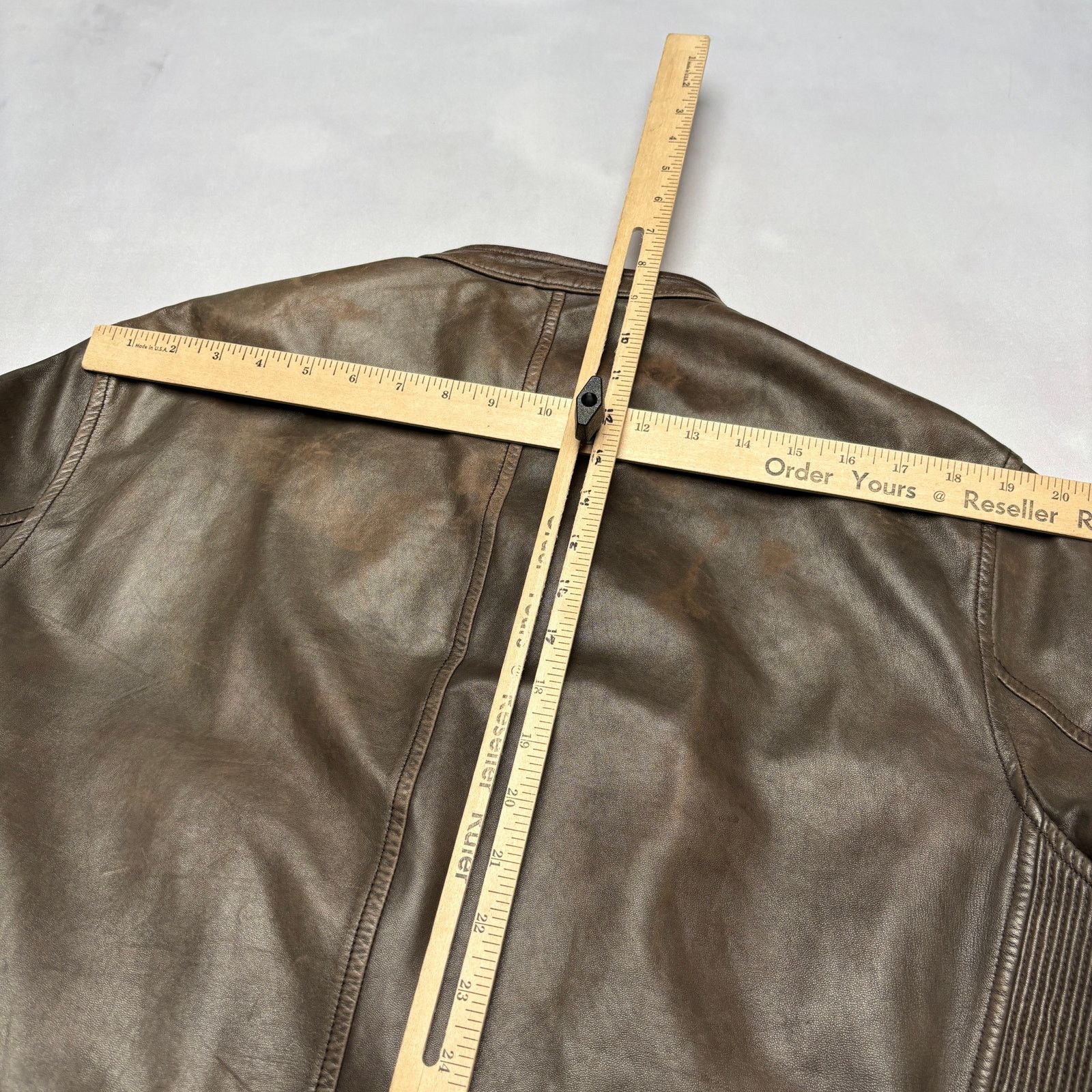 Theory Theory Jett Tomlin Leather Moto Jacket Men's XL Biker Size US XL / EU 56 / 4 - 9 Thumbnail