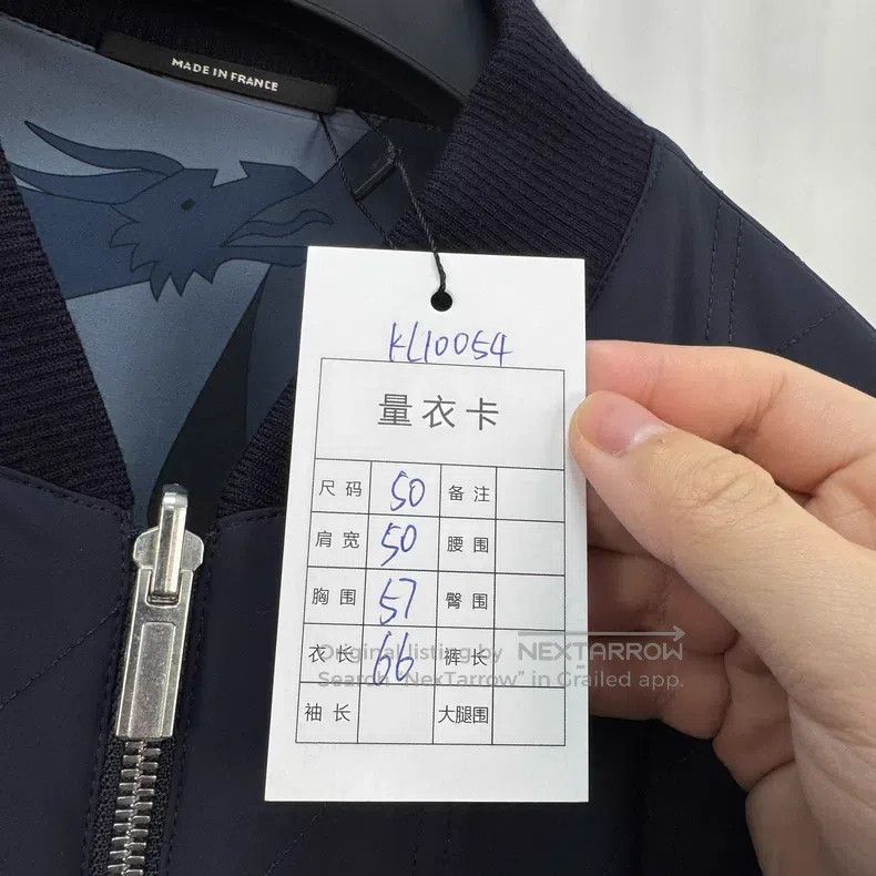 Hermes Hermes Flying dragon checkered double-faced cotton padded Size US M / EU 48-50 / 2 - 9 Thumbnail