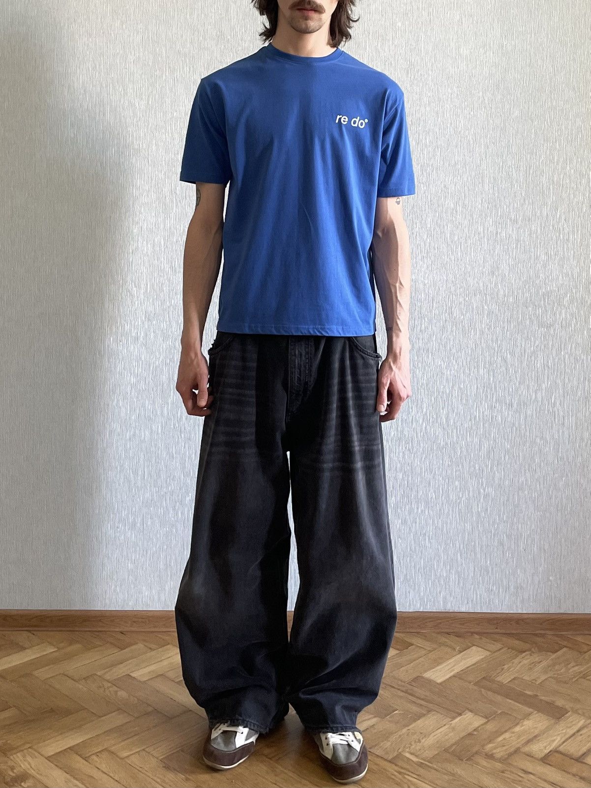 Other Re Do: Recycled Electric Blue T-Shirt Size US M / EU 48-50 / 2 - 6 Thumbnail