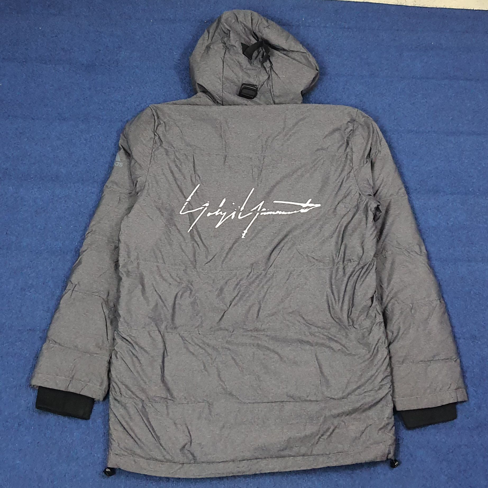Adidas Vintage Adidas Fur Custom Yohji Yamamoto Logo Parka C278N25 Size US M / EU 48-50 / 2 - 1 Thumbnail