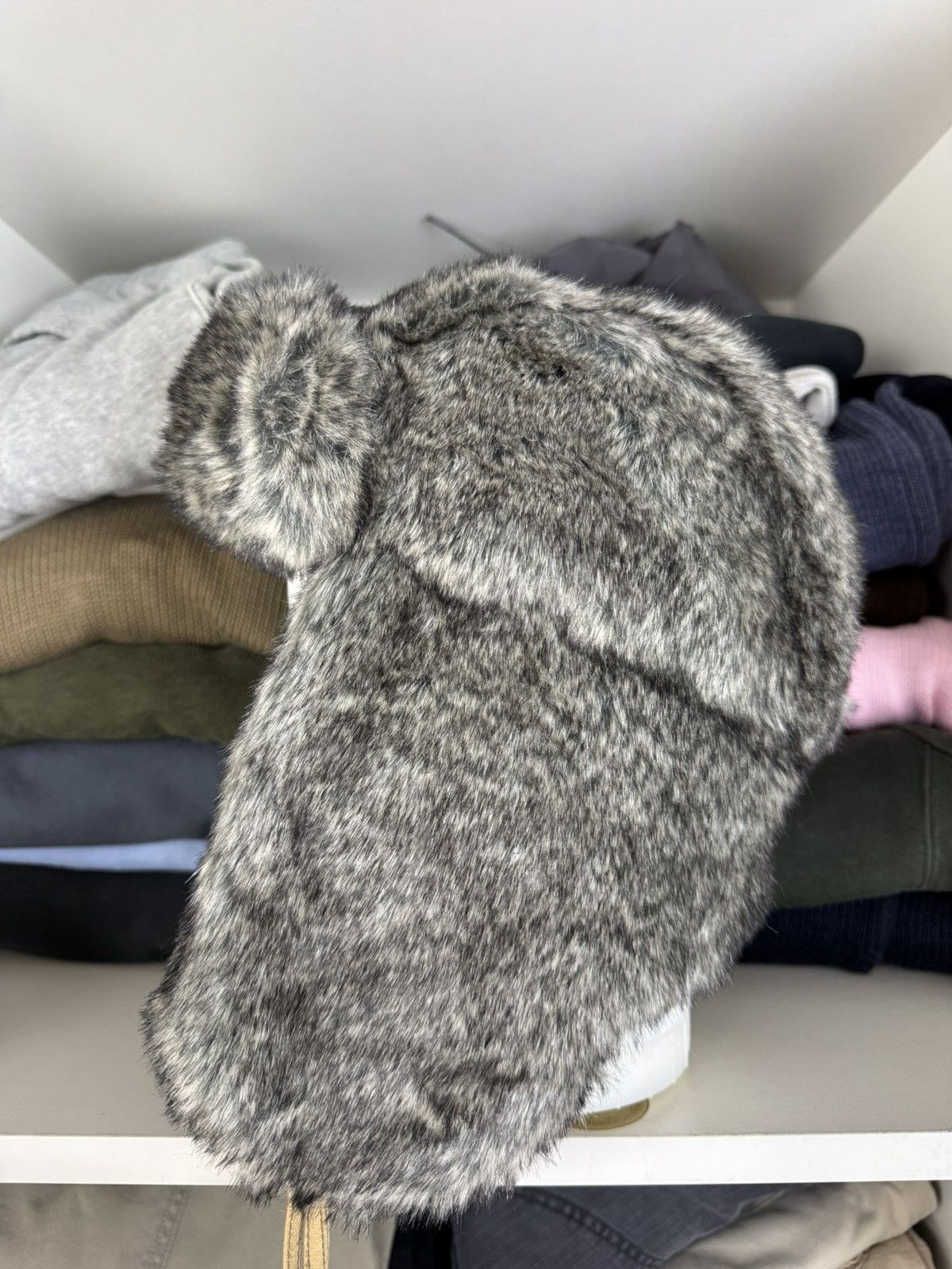 Other Y2K Ushanka Faux Fuzzy Fur Hat Size ONE SIZE - 8 Thumbnail