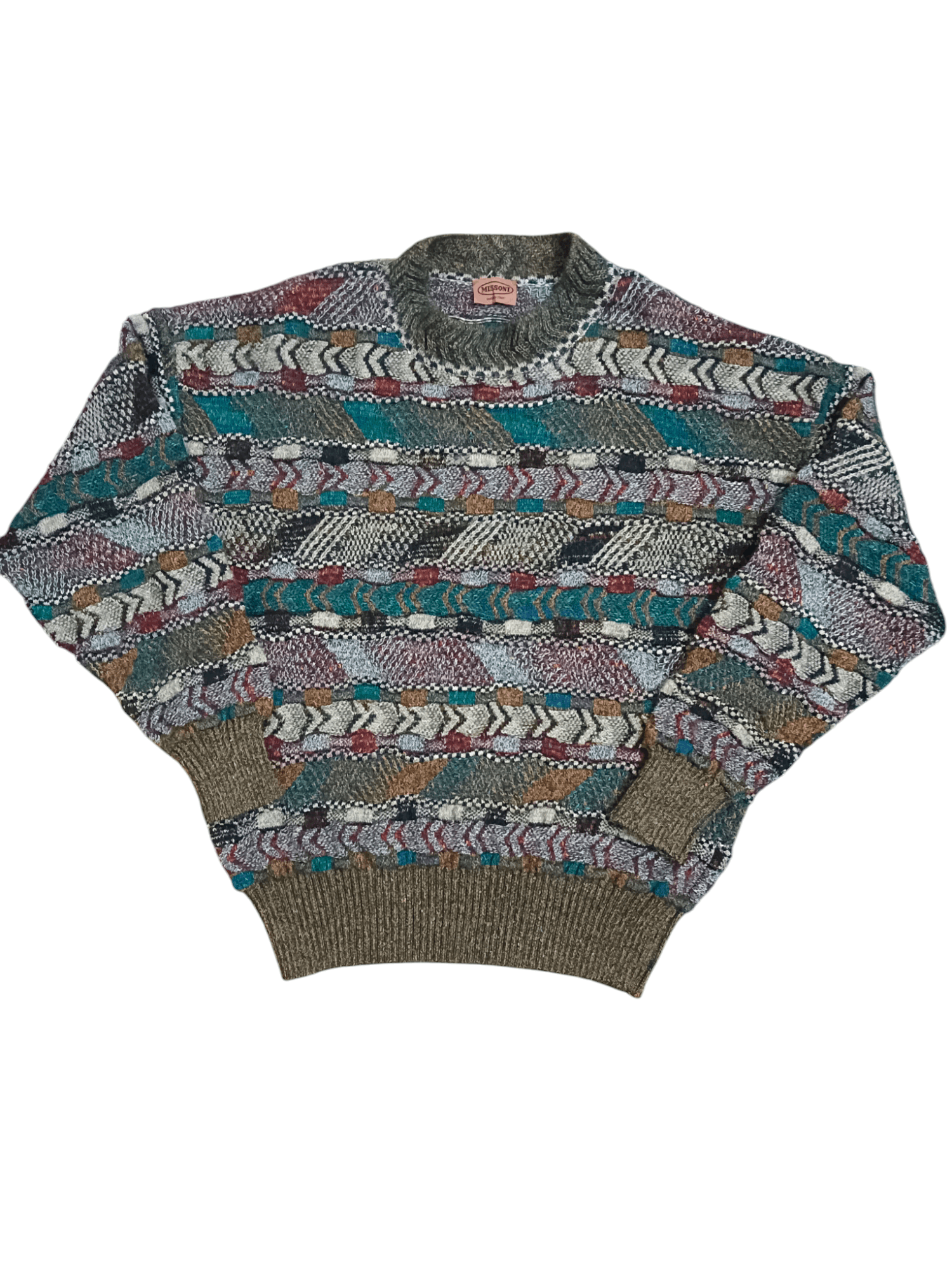 Missoni Vintage Missoni Wool Knitwear Size US XL / EU 56 / 4 - 1 Thumbnail