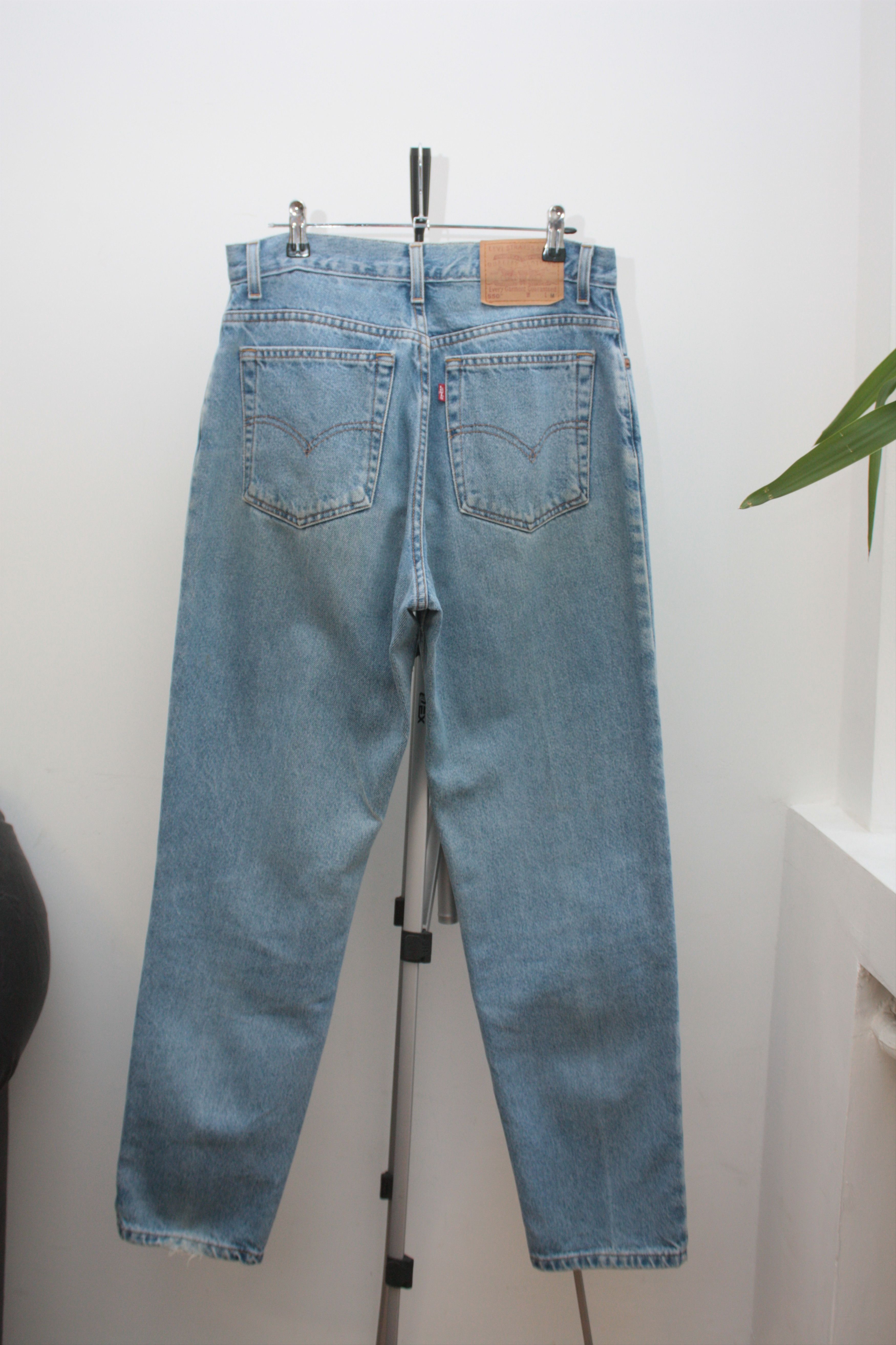 Levi's Vintage Clothing Levi's 550 Vintage denim Blue Jeans 90s Size US 30 / EU 46 - 2 Thumbnail
