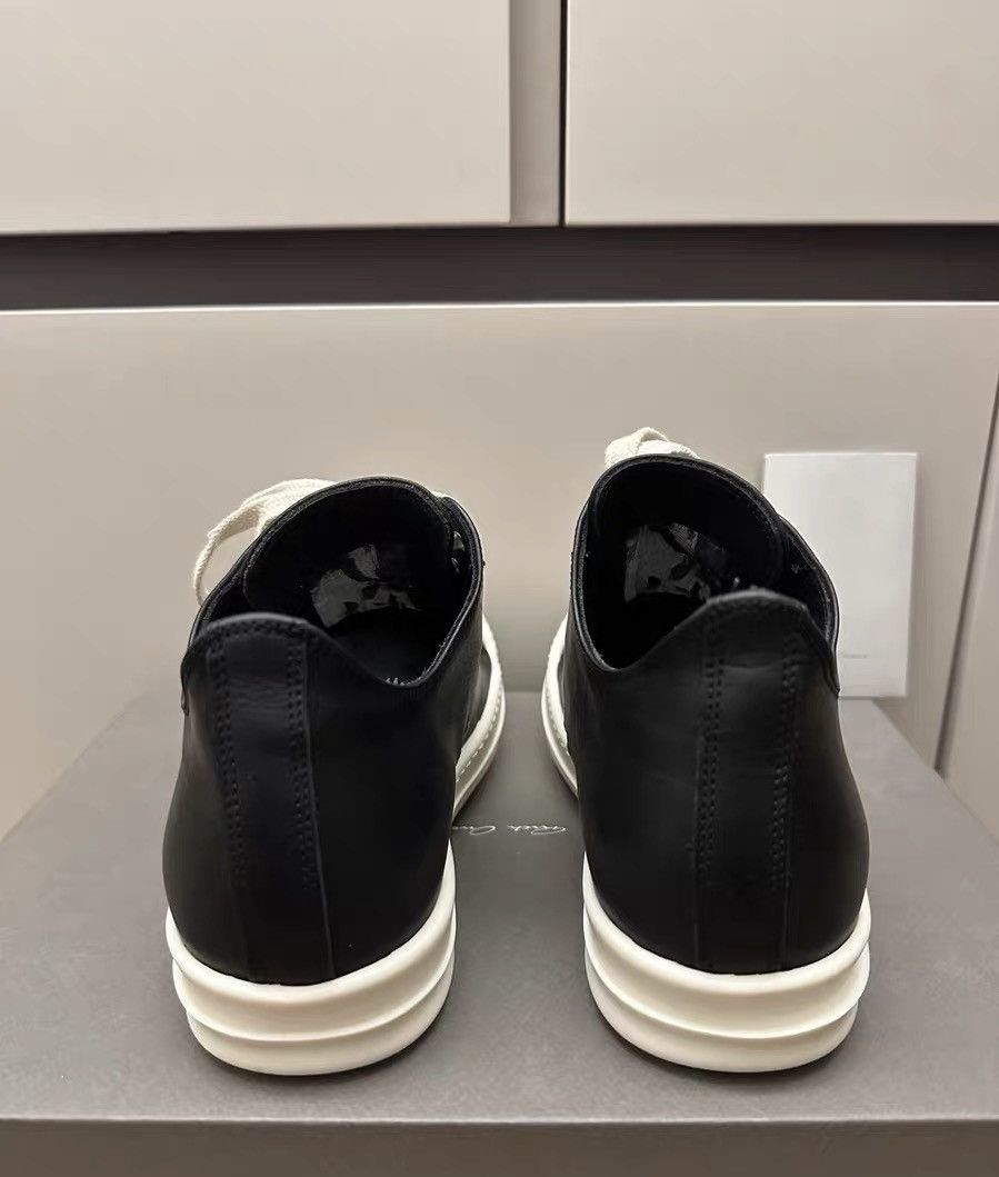 Rick Owens Rick Owens Mainline Leather Low-Top Size US 7 / IT 37 - 6 Thumbnail