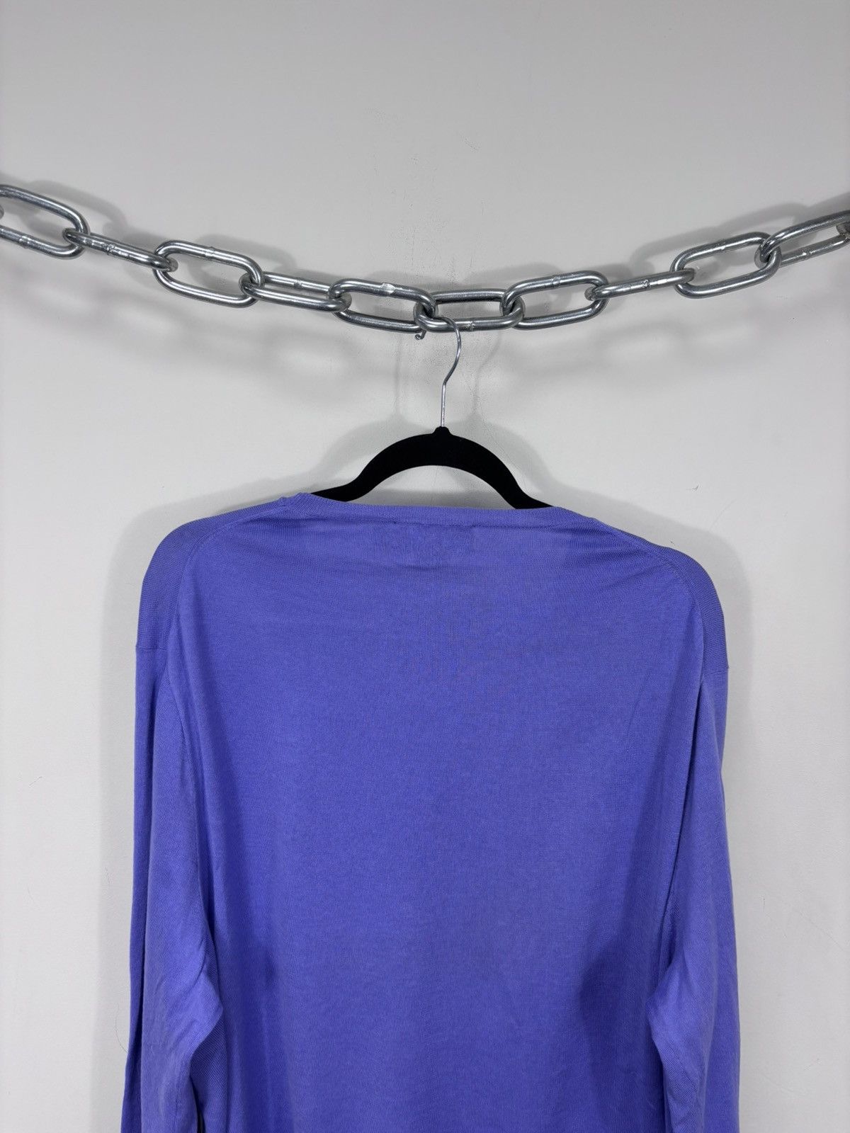 Polo Ralph Lauren Polo Ralph Lauren Men’s Slim Fit Purple Pima Cotton Sweater Size US XXL / EU 58 / 5 - 12 Thumbnail