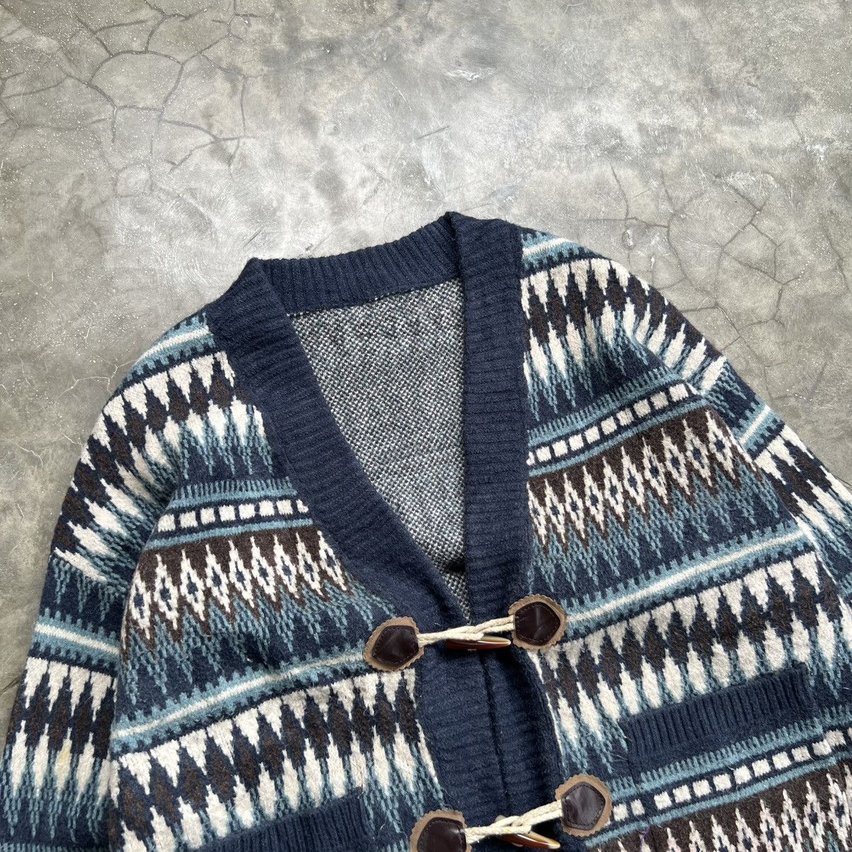 Coogi Vintage Yimododo Coogi Style Patterned Toggle Cardigan Size US L / EU 52-54 / 3 - 2 Thumbnail