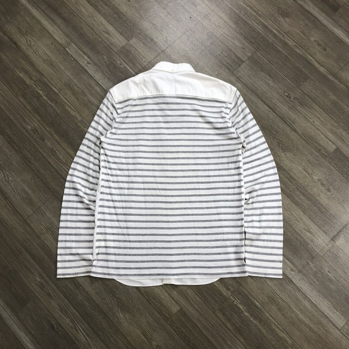 Comme des Garcons Homme SS11 Comme des Garcons Homme CDG Striped Long Sleeve Shirt Size US S / EU 44-46 / 1 - 14 Thumbnail