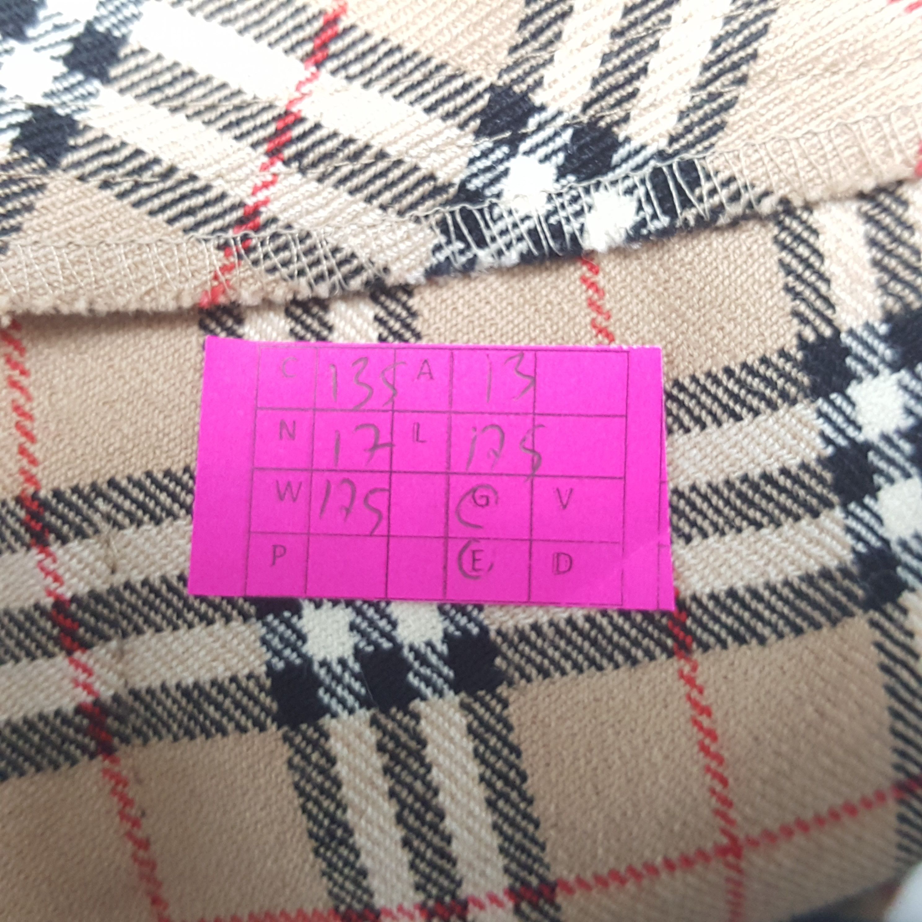 Burberry × Vintage BURBERRY LONODN Luxury Brand Nova Check Design Skirt Size 26" / US 2 / IT 38 - 7 Thumbnail
