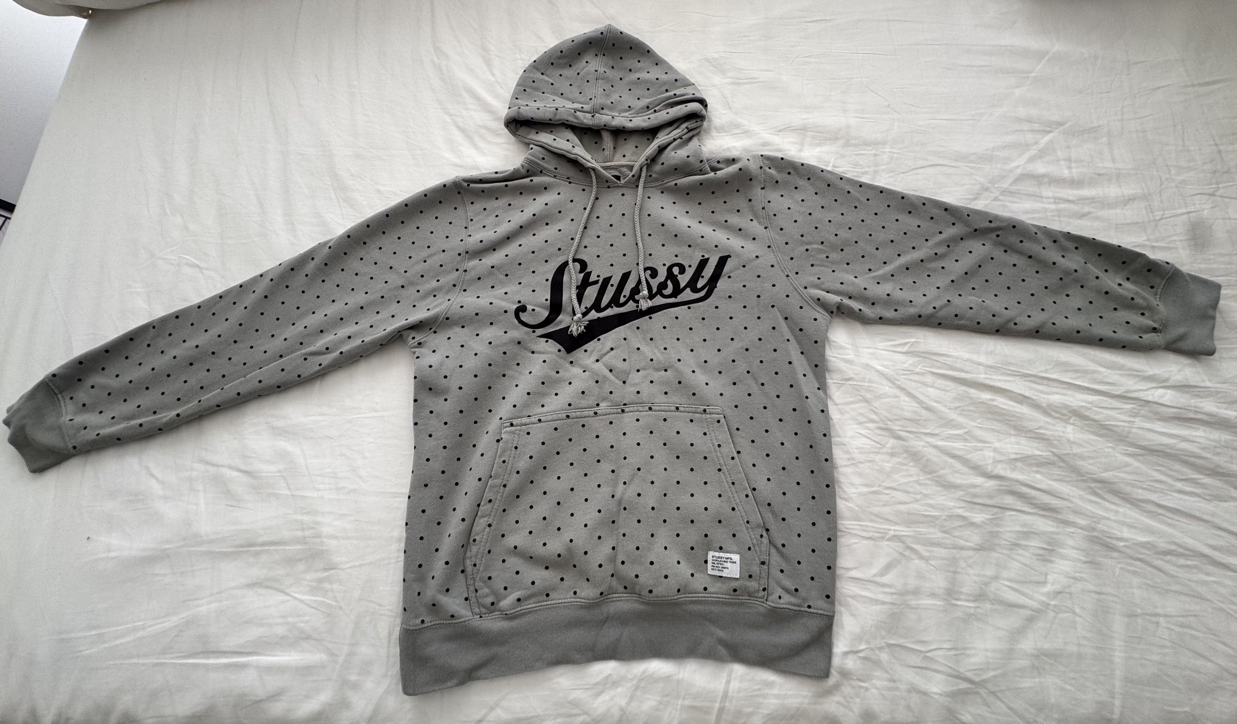Stussy Stussy Polka Dot Spellout Hoodie Size US M / EU 48-50 / 2 - 1 Thumbnail