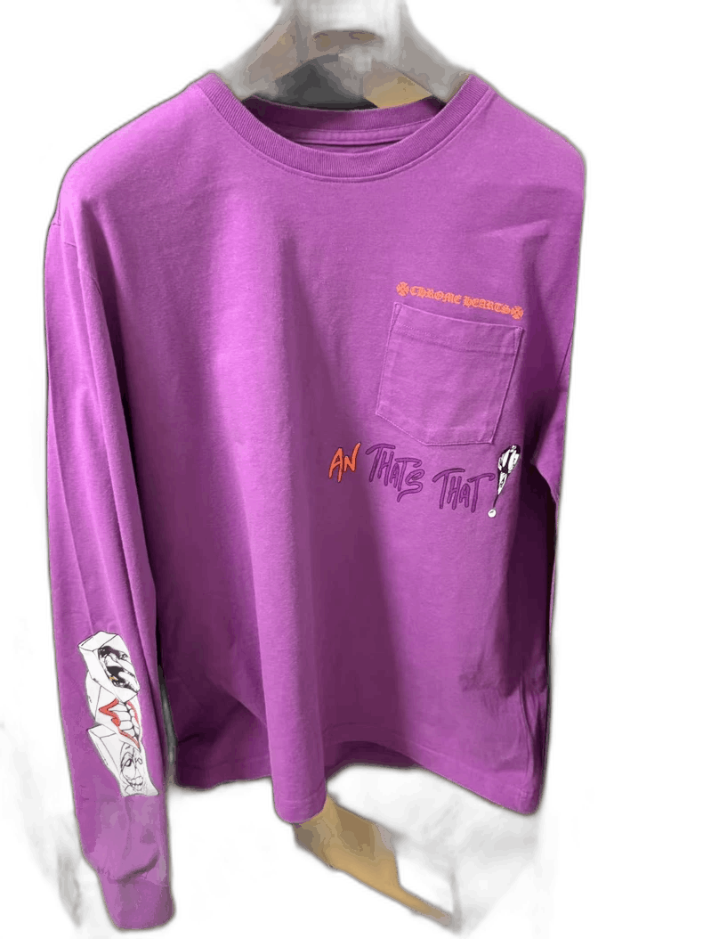 Chrome Hearts 25 New Purple Mattyboy Long Sleeve