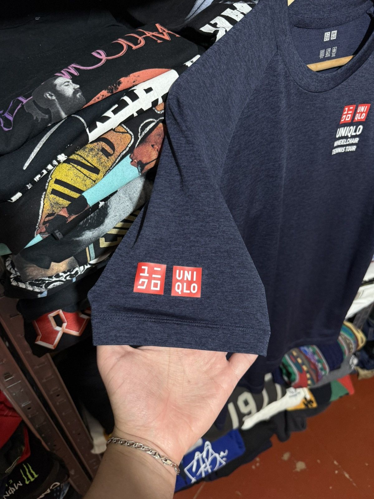 Uniqlo Rare Uniqlo Wheelchair Tennis Tour ITF Sport T-Shirt Size US M / EU 48-50 / 2 - 4 Thumbnail