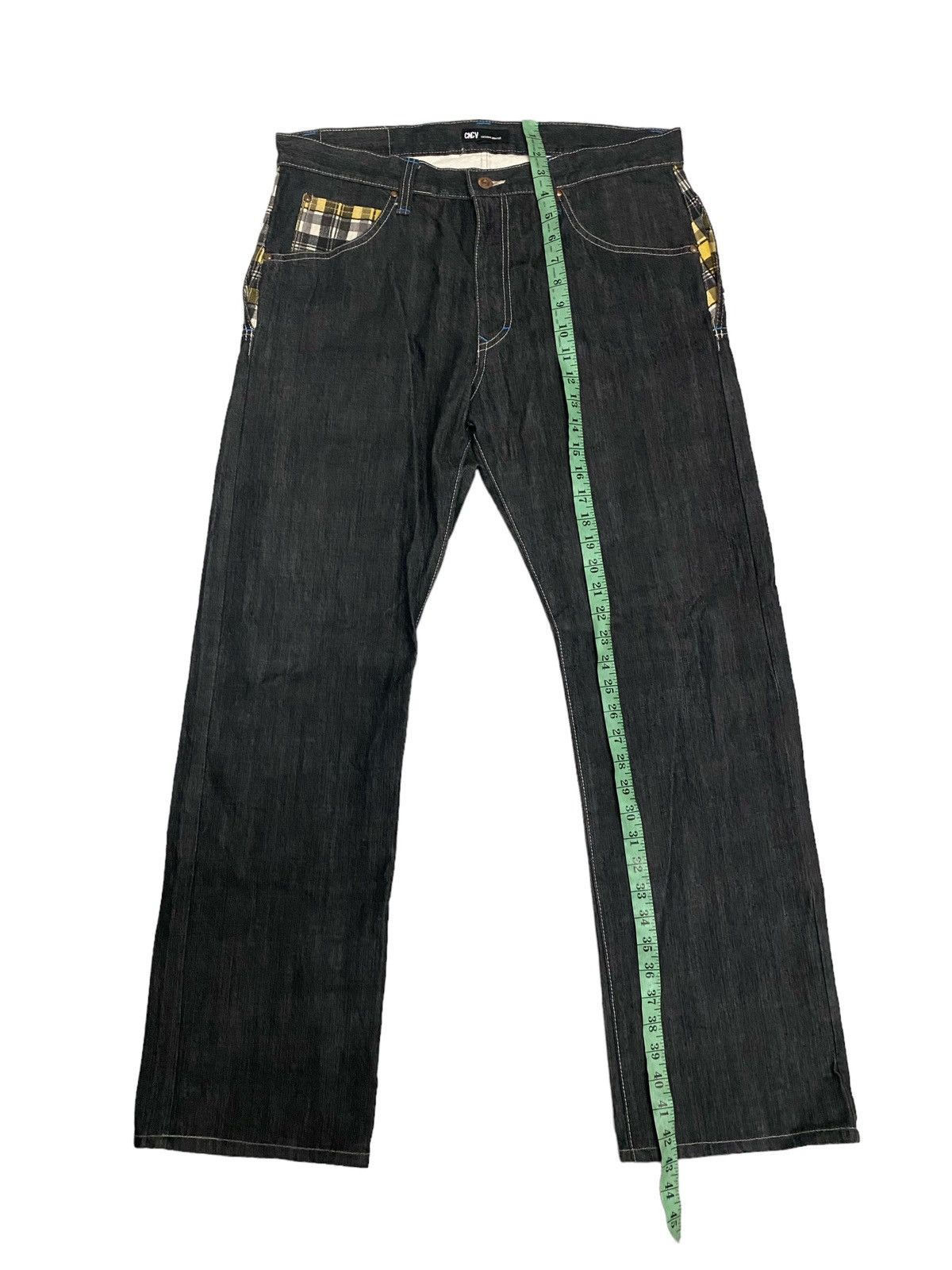 Japanese Brand Vintage CNCV Concave Attempt Japanese Denim Jeans Size US 35 - 16 Thumbnail