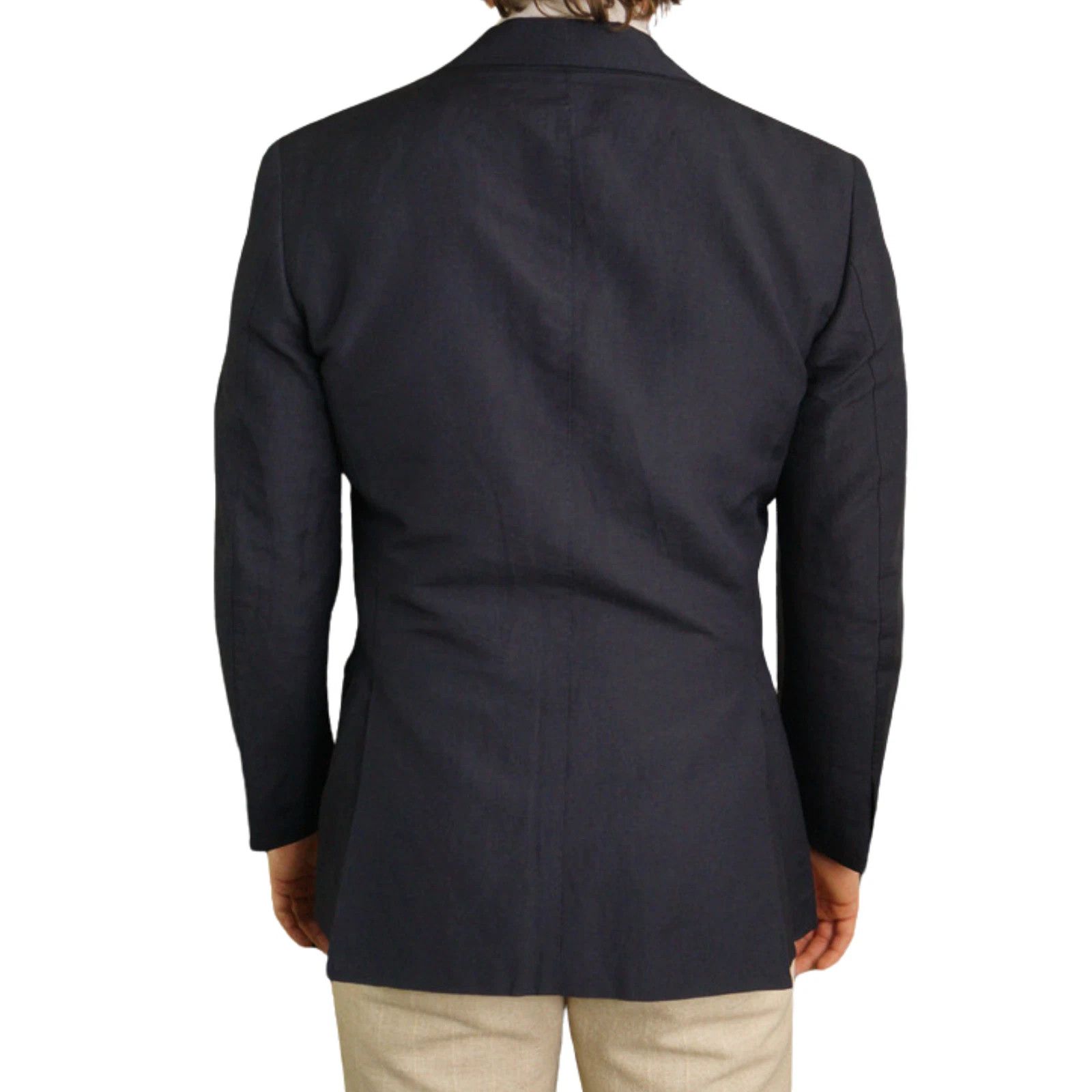 Suitsupply Men Suitspply Blazer Lazio Int Navy Wool Linen Angelico US38 Size 38R - 3 Thumbnail