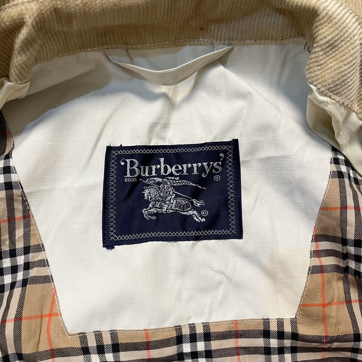 Burberry Vintage Burberrys London Nova Plaid Fireman's Jacket Size US M / EU 48-50 / 2 - 15 Thumbnail