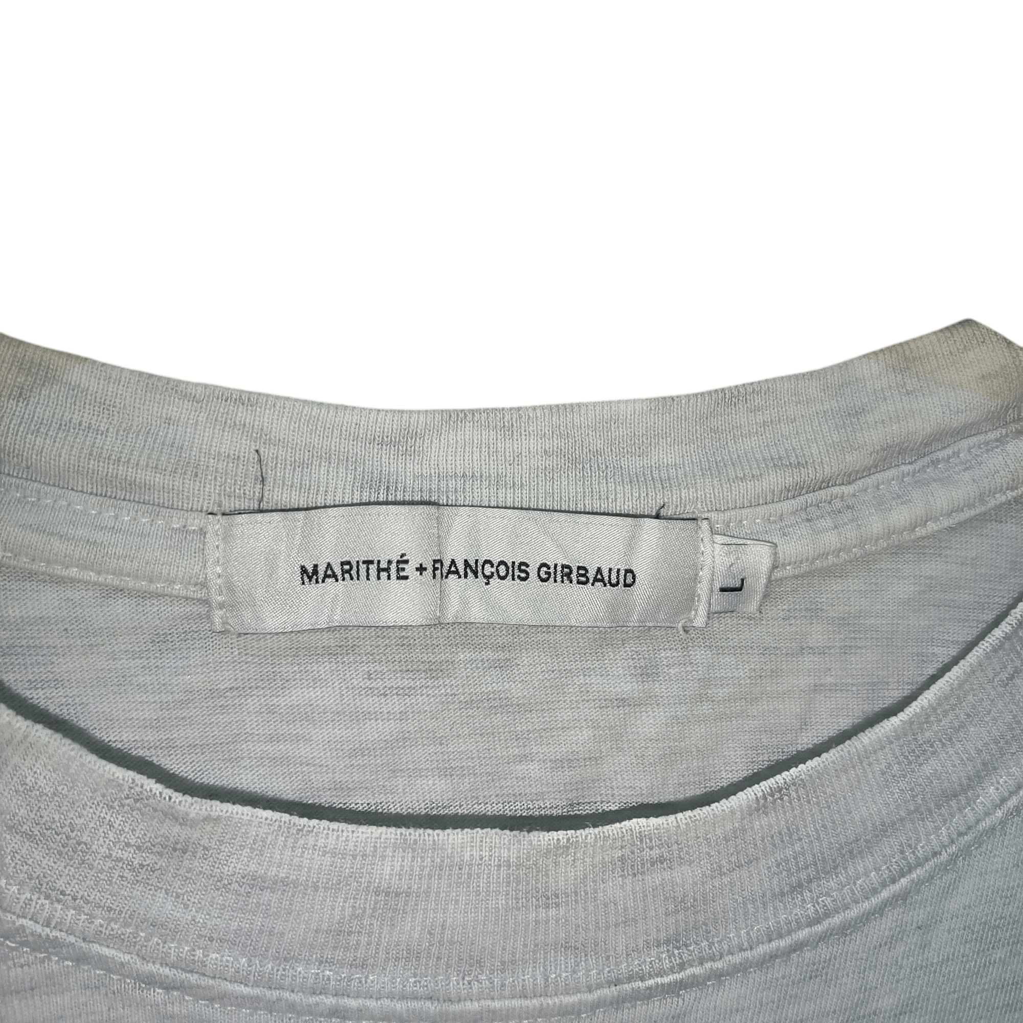 Marithe + Francois Girbaud Marithe Francois Girbaud Tshirt Size US L / EU 52-54 / 3 - 2 Thumbnail