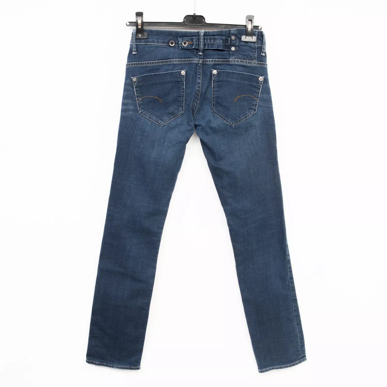 G-Star Raw Midge Straight Women W25 L32 Navy Jeans Trousers Stretch Size 25" / US 0 / IT 36 - 6 Thumbnail