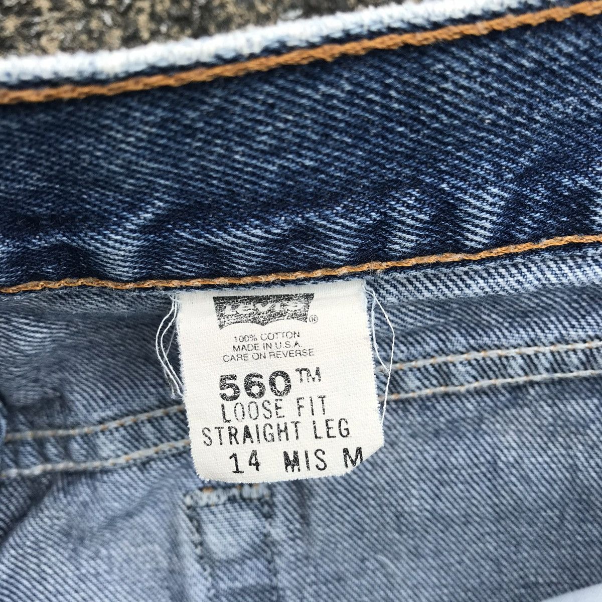 Levi's Vintage Clothing × Vintage Vintage Chopped 90s LEVIS MADE IN USA 560 512 Button Jeans Size US 32 / EU 48 - 3 Thumbnail