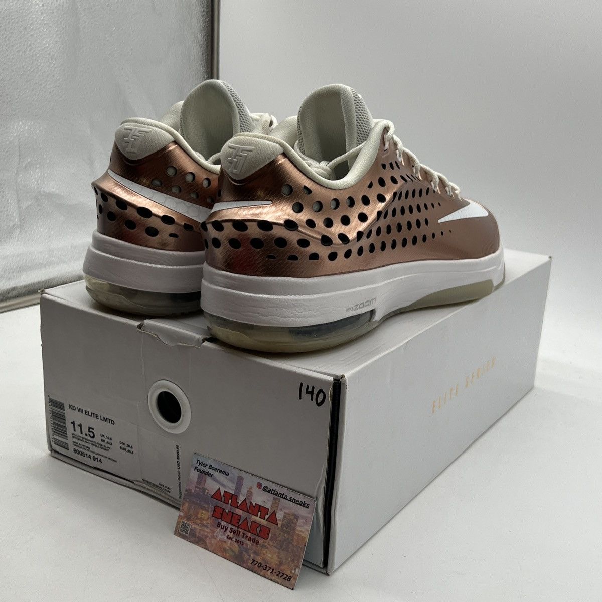 Nike Kd 7 elite eybl Size US 11.5 / EU 44-45 - 5 Thumbnail
