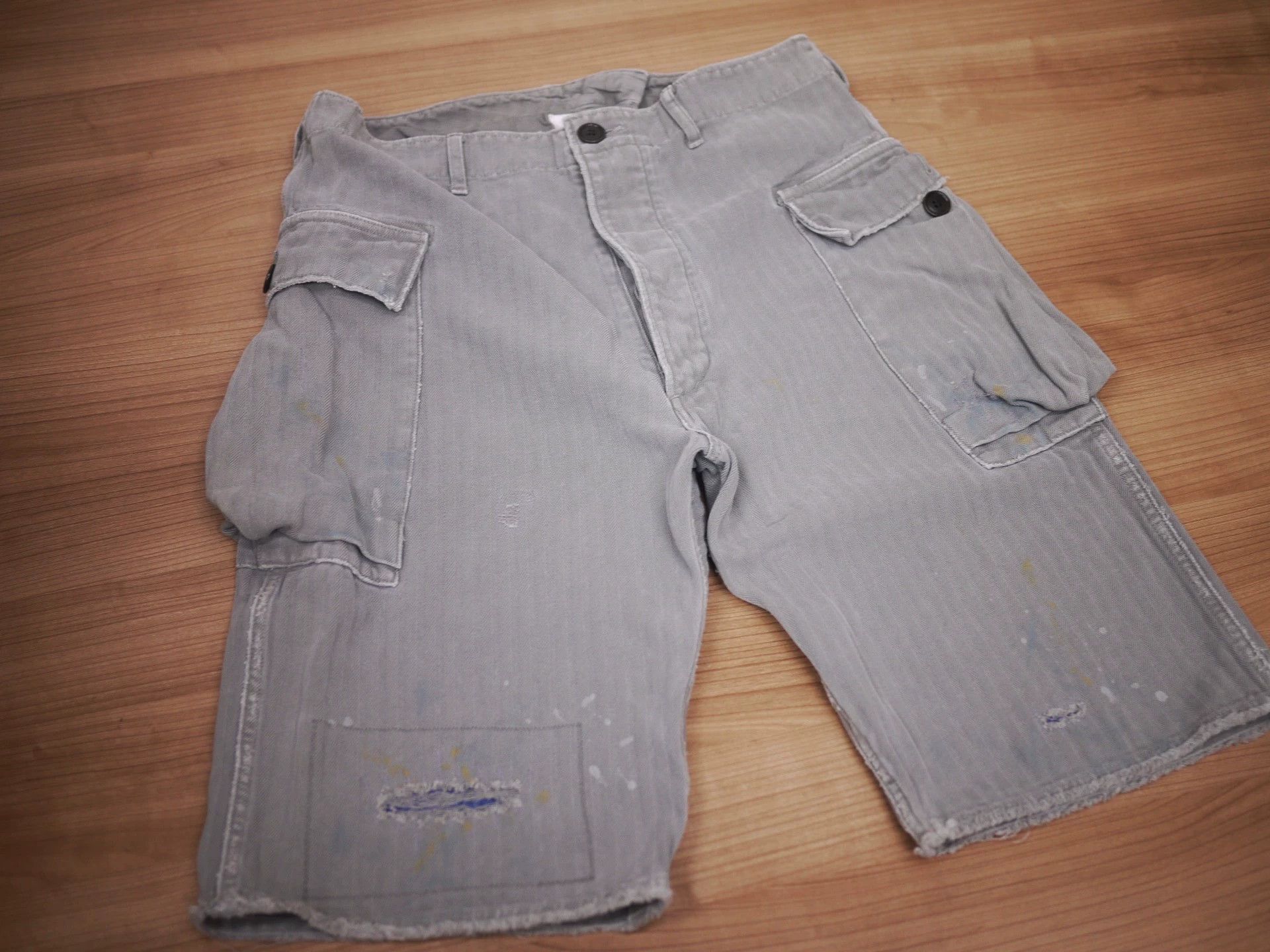 Visvim VISVIM VETERANS SHORTS CRASH Grey Size 2 Size US 32 / EU 48 - 2 Thumbnail