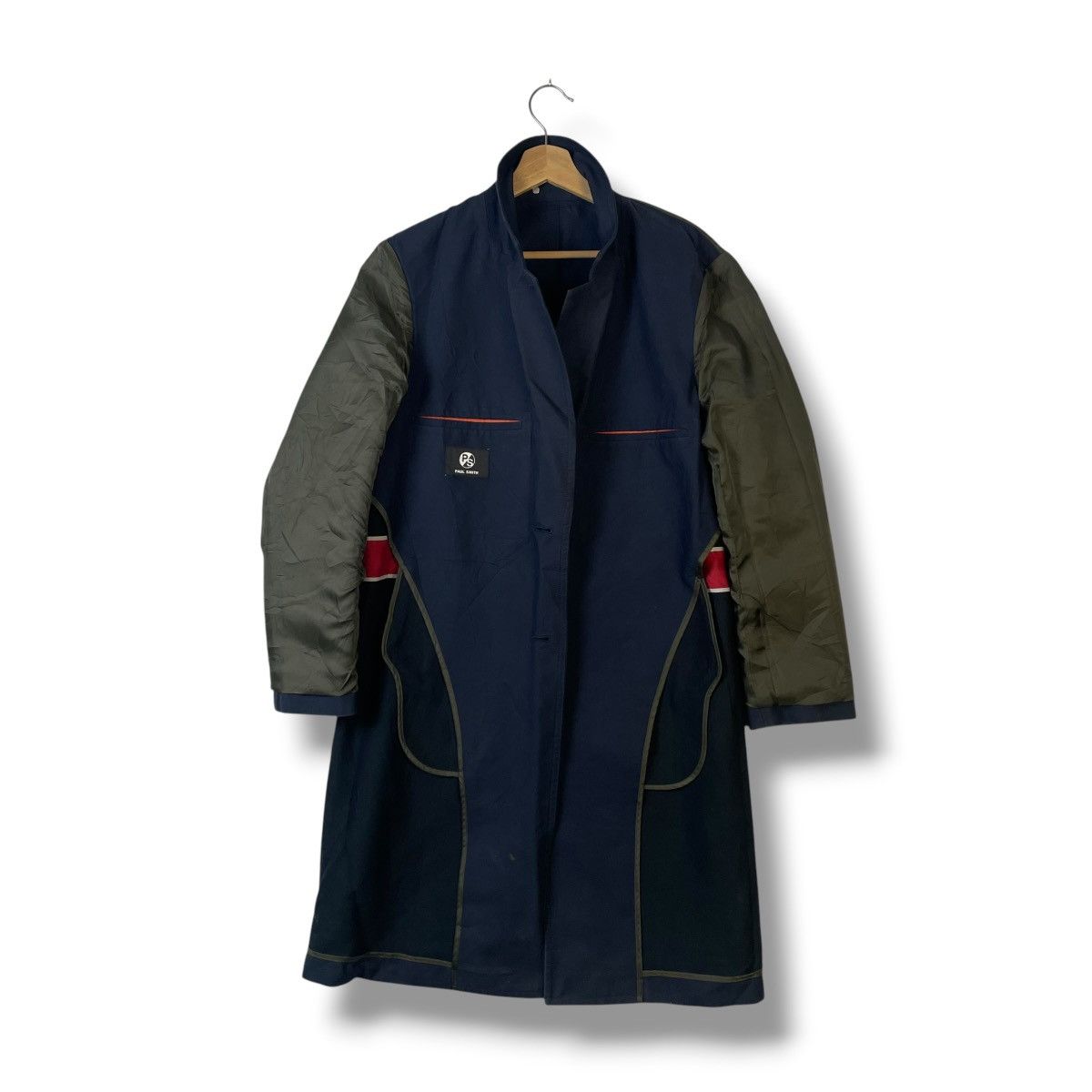 Paul Smith PAUL SMITH COTTON BLEND LONG COAT JACKET Size US L / EU 52-54 / 3 - 20 Thumbnail