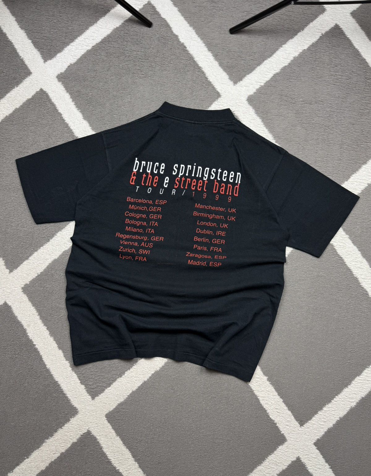 Band Tees Vintage Bruce Springsteen & The E Street Band Tour 1999 Tee Size US L / EU 52-54 / 3 - 12 Thumbnail