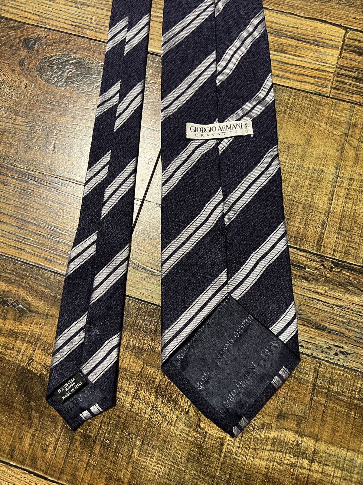 Armani Collezioni × Giorgio Armani GIORGIO ARMANI CRAVATTE SILK TIES MADE IN ITALY Size ONE SIZE - 9 Thumbnail