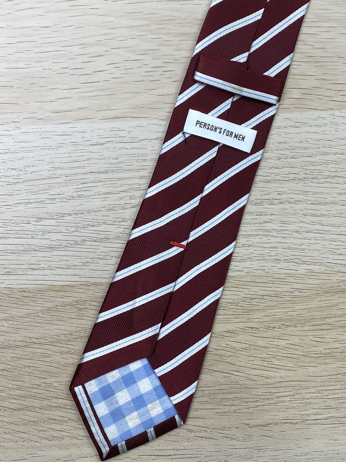 Japanese Brand Person’s For Men Silk Tie T45 Size ONE SIZE - 4 Thumbnail