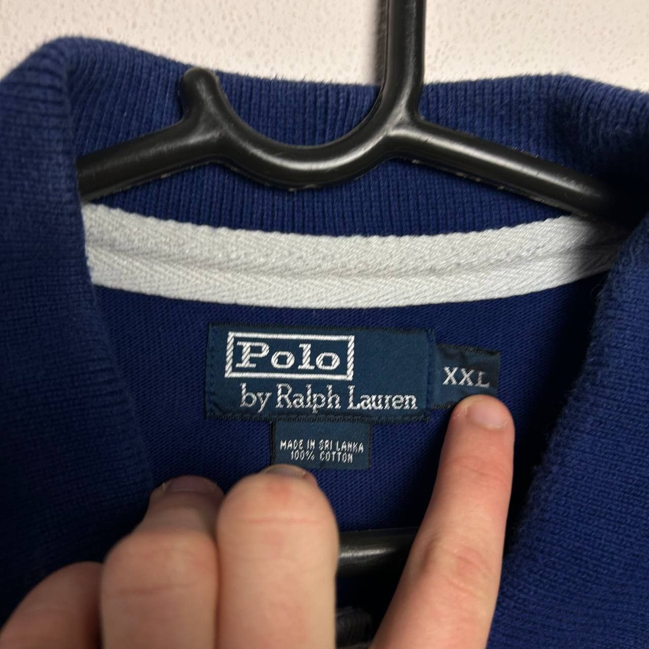 Polo Ralph Lauren Vintage Polo Ralph Lauren Big log rugby 2000slongsleeve Size US XXL / EU 58 / 5 - 4 Thumbnail