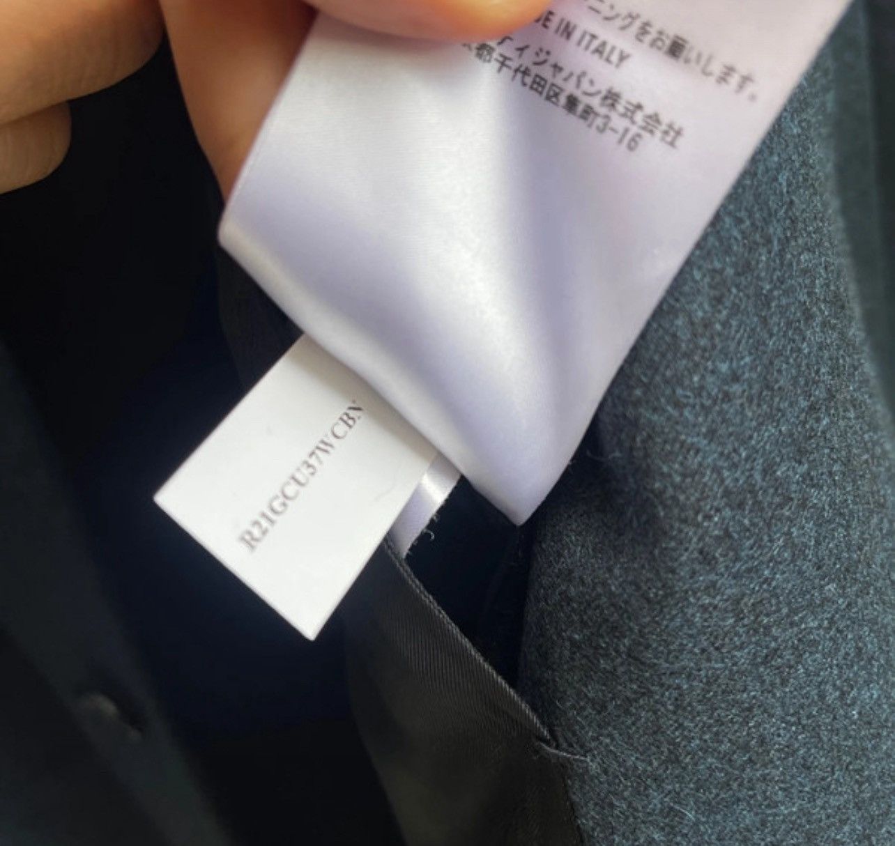 Berluti Berluti jacket 50R excellent condition - gray and green Size 50R - 5 Thumbnail