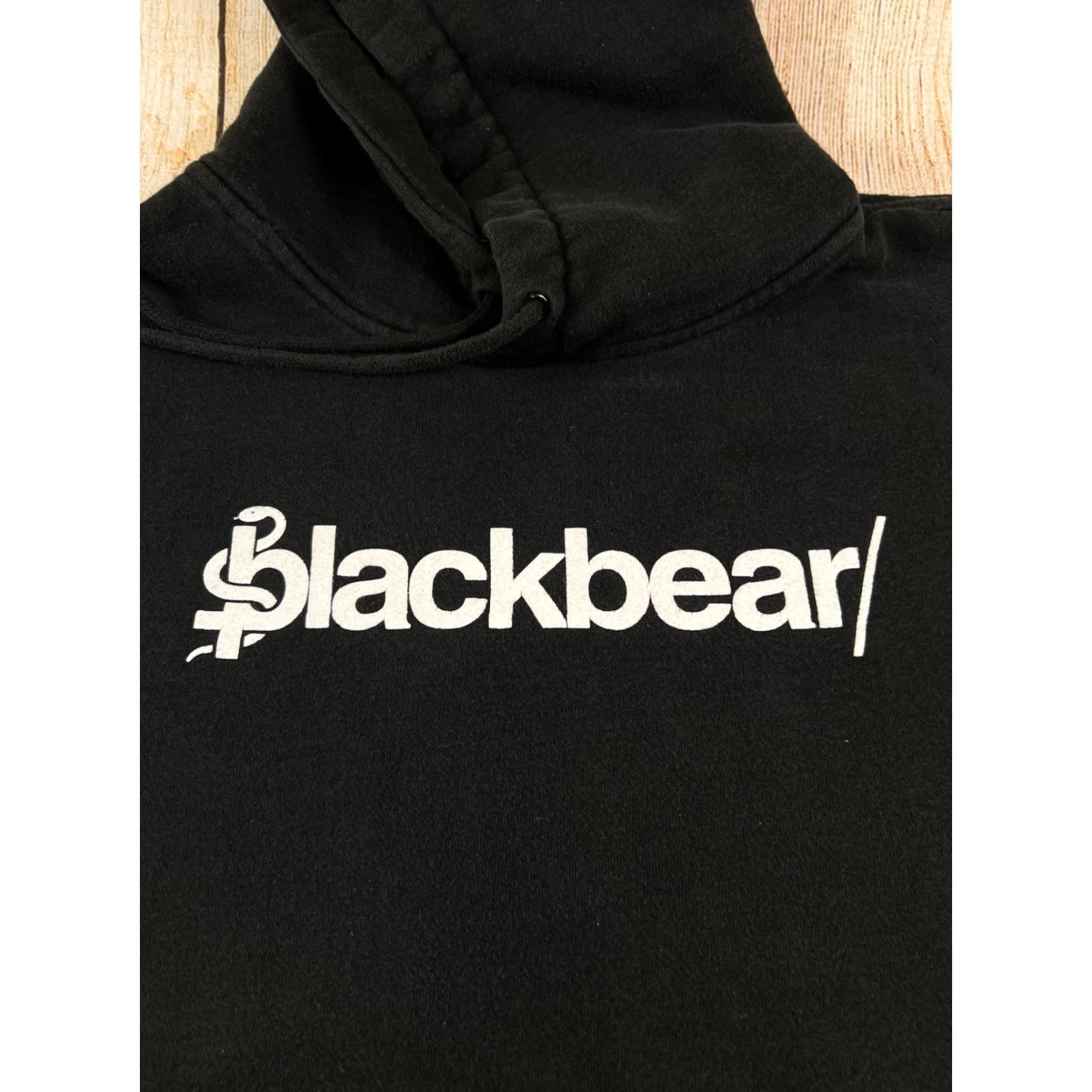 Vintage VINTAGE Blackbear Sound Hoodie Mens Large Black Sweatshirt Logo Graphic Print Hooded Pullover All Seasons Music Spring Fall Winter Summer Size US L / EU 52-54 / 3 - 4 Thumbnail