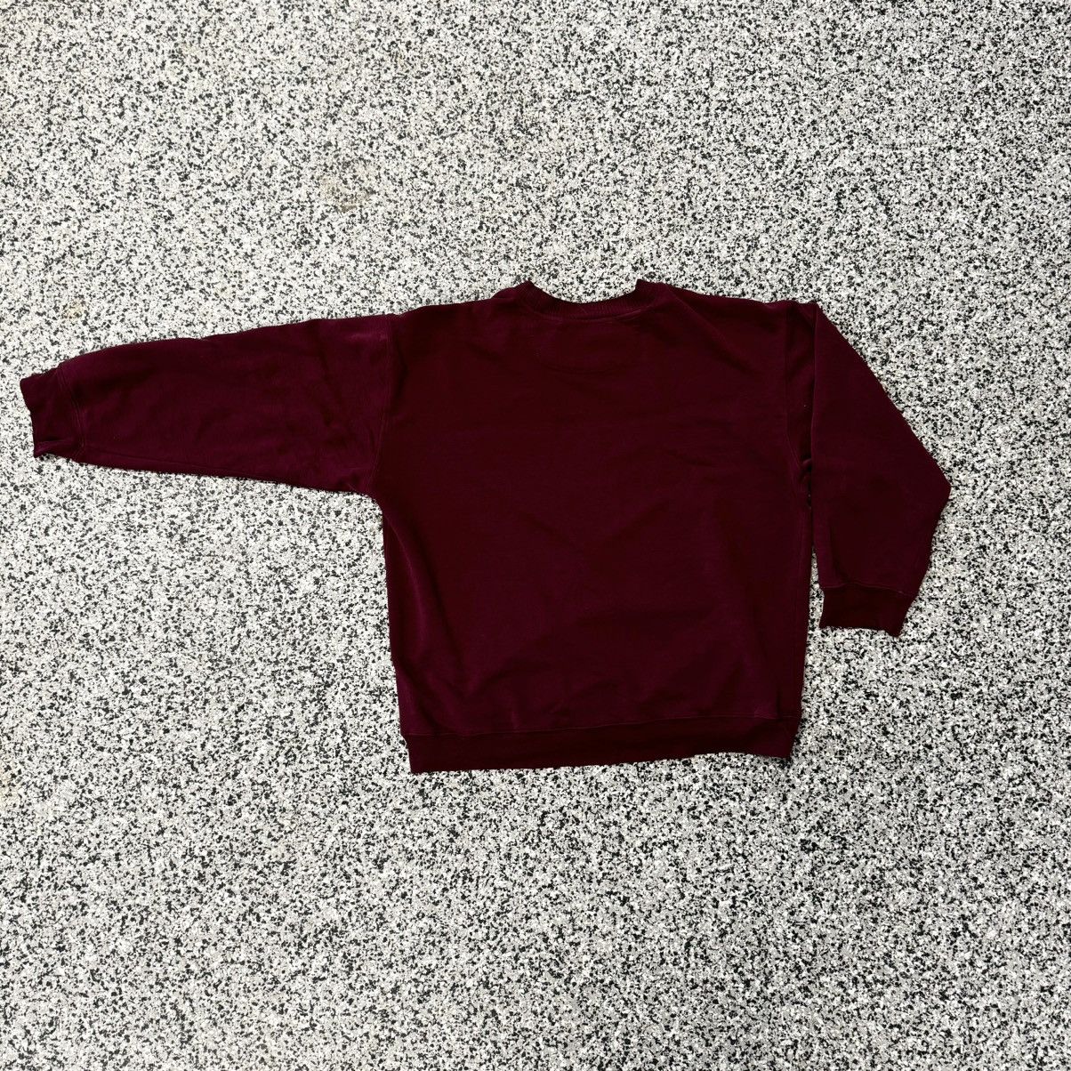 Starter Vintage Maroon Starter Crewneck Sweater Size US XL / EU 56 / 4 - 7 Thumbnail