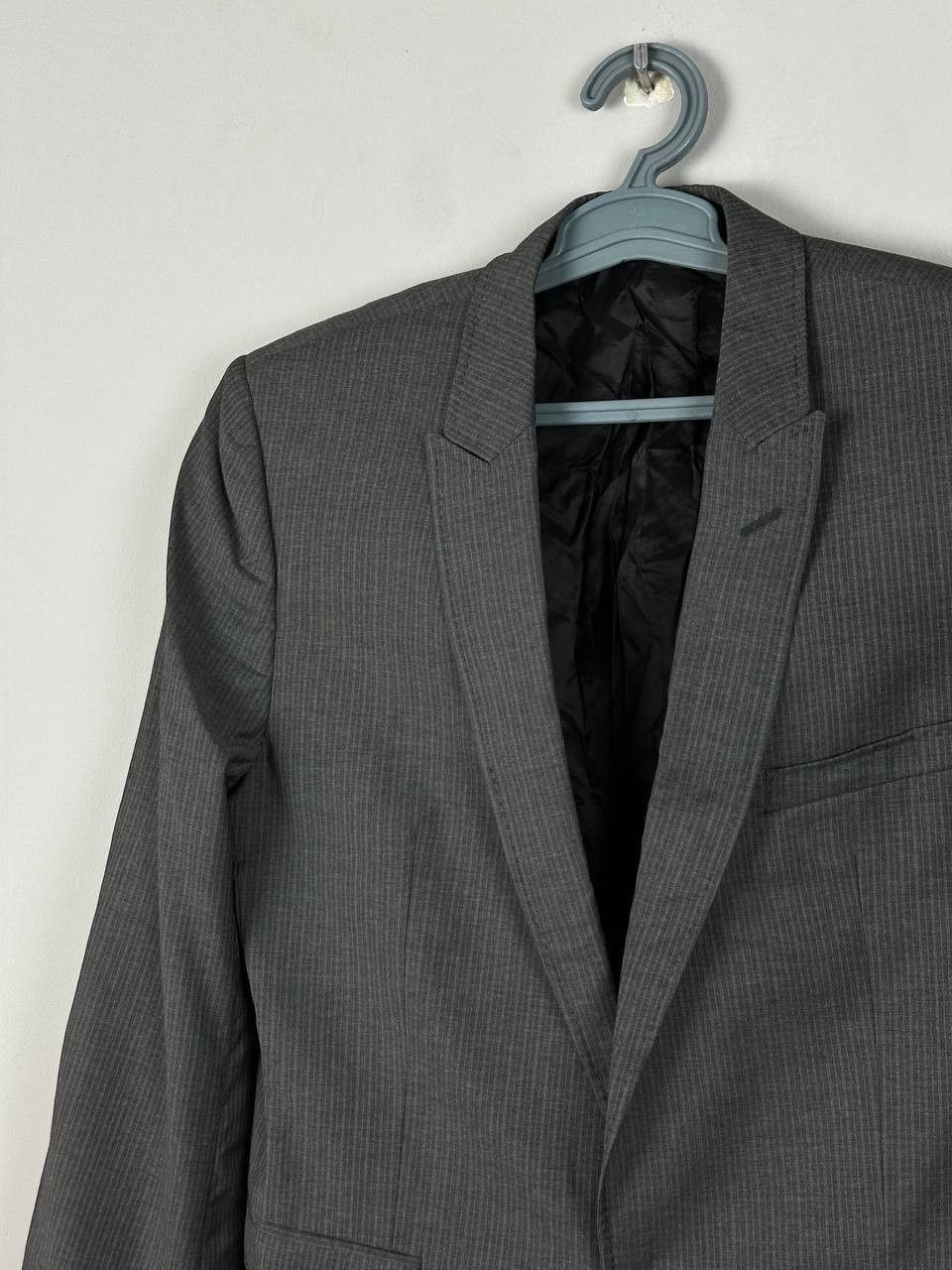 Dolce & Gabbana Dolce & Gabbana Men's Grey Wool Blazer Size 50 Size 50S - 3 Thumbnail