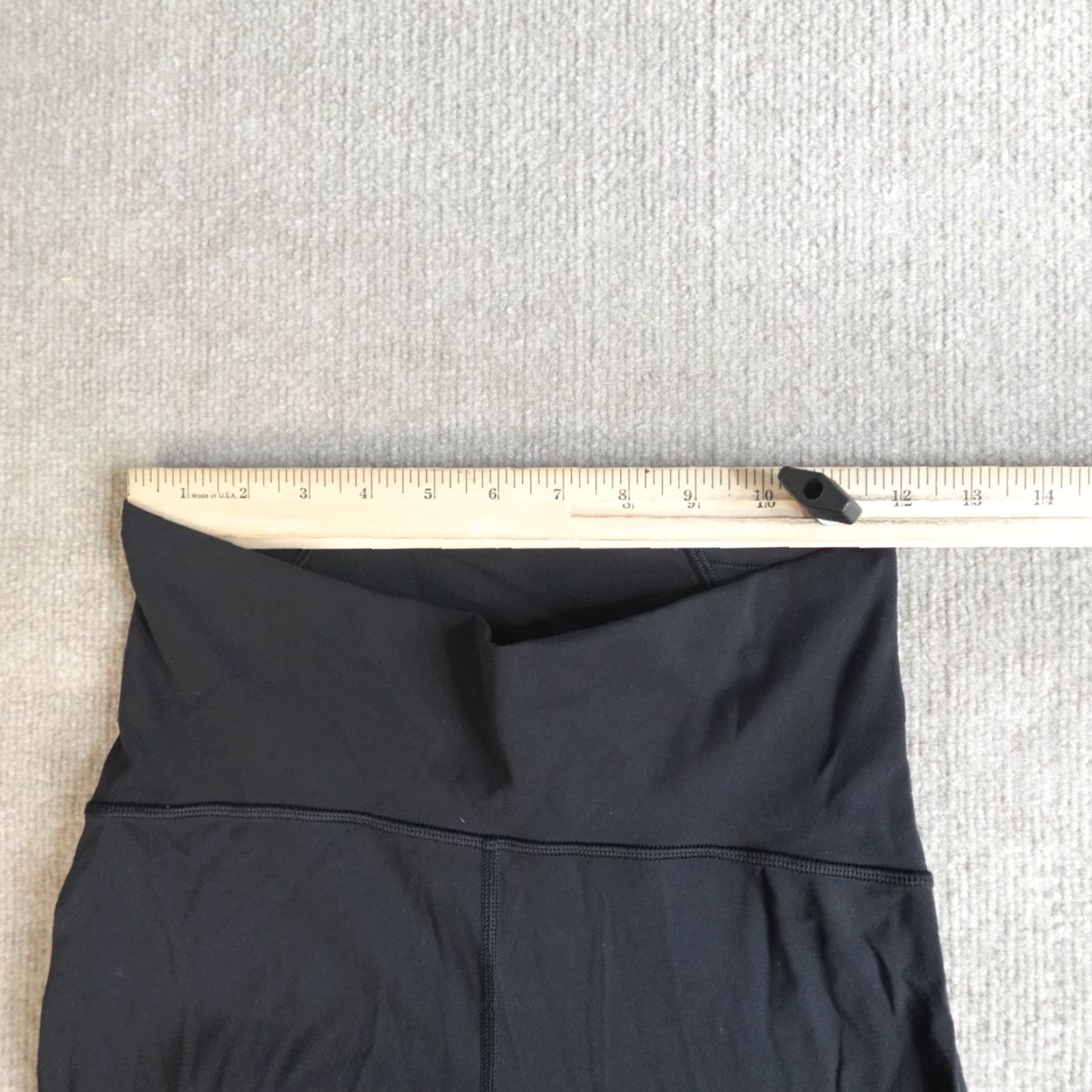 Lululemon Lululemon Leggings Small Black Train Times LW5AMOSX Size 28" / US 6 / IT 42 - 4 Thumbnail