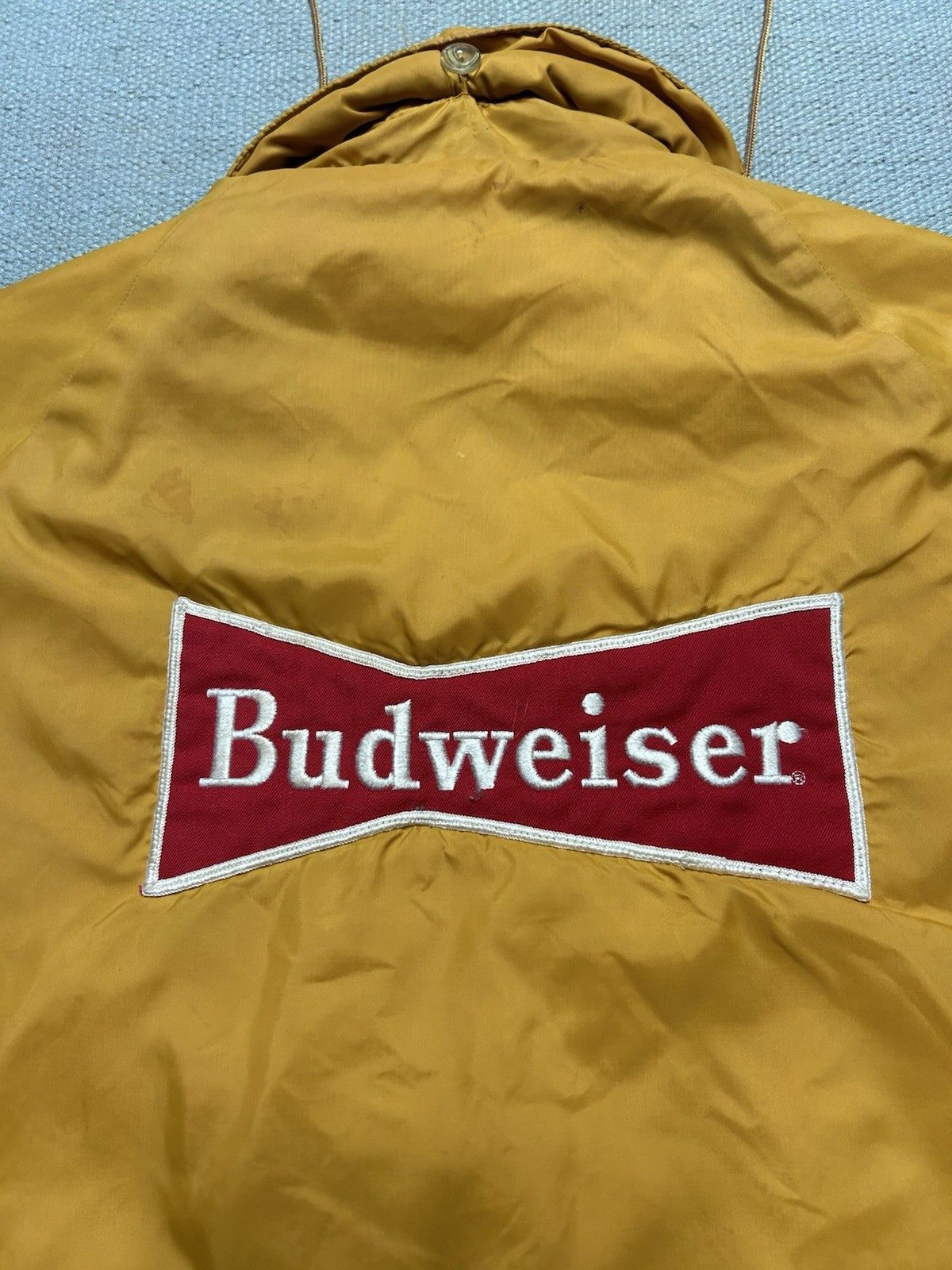 Vintage VTG 60s champion running man nylon jacket budweiser patch XL Size US XL / EU 56 / 4 - 2 Thumbnail