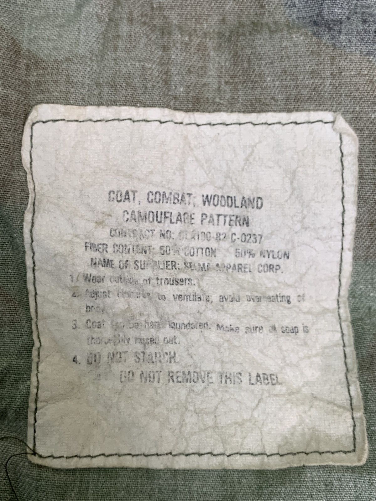 Other Rare vintage US Army Woodland Camo (BDU) Field Jacket Size XS / US 0-2 / IT 36-38 - 5 Thumbnail
