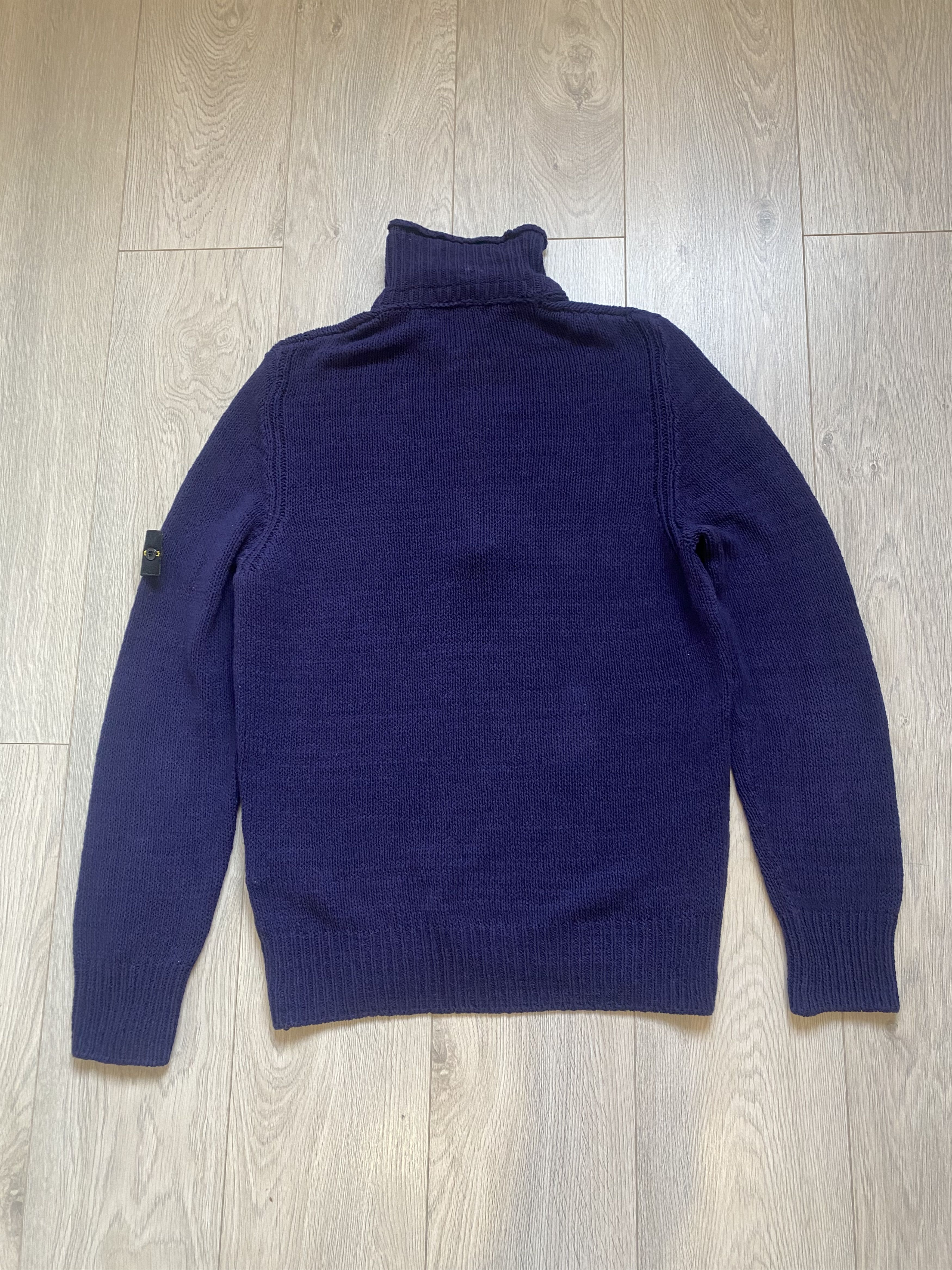 Stone Island Stone Island Rare Chenille Zip Neck Classic Jumper Size US L / EU 52-54 / 3 - 3 Thumbnail