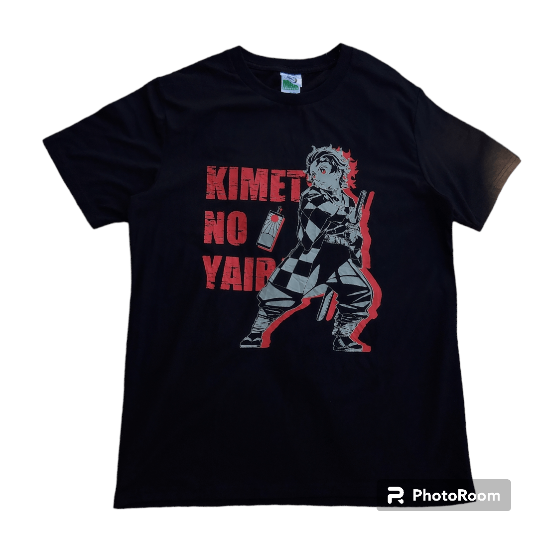 Anime 💥Demon Slayer / Kimetsu no Yaiba Tanjiro Kamado T Shirt Size US M / EU 48-50 / 2 - 1 Thumbnail