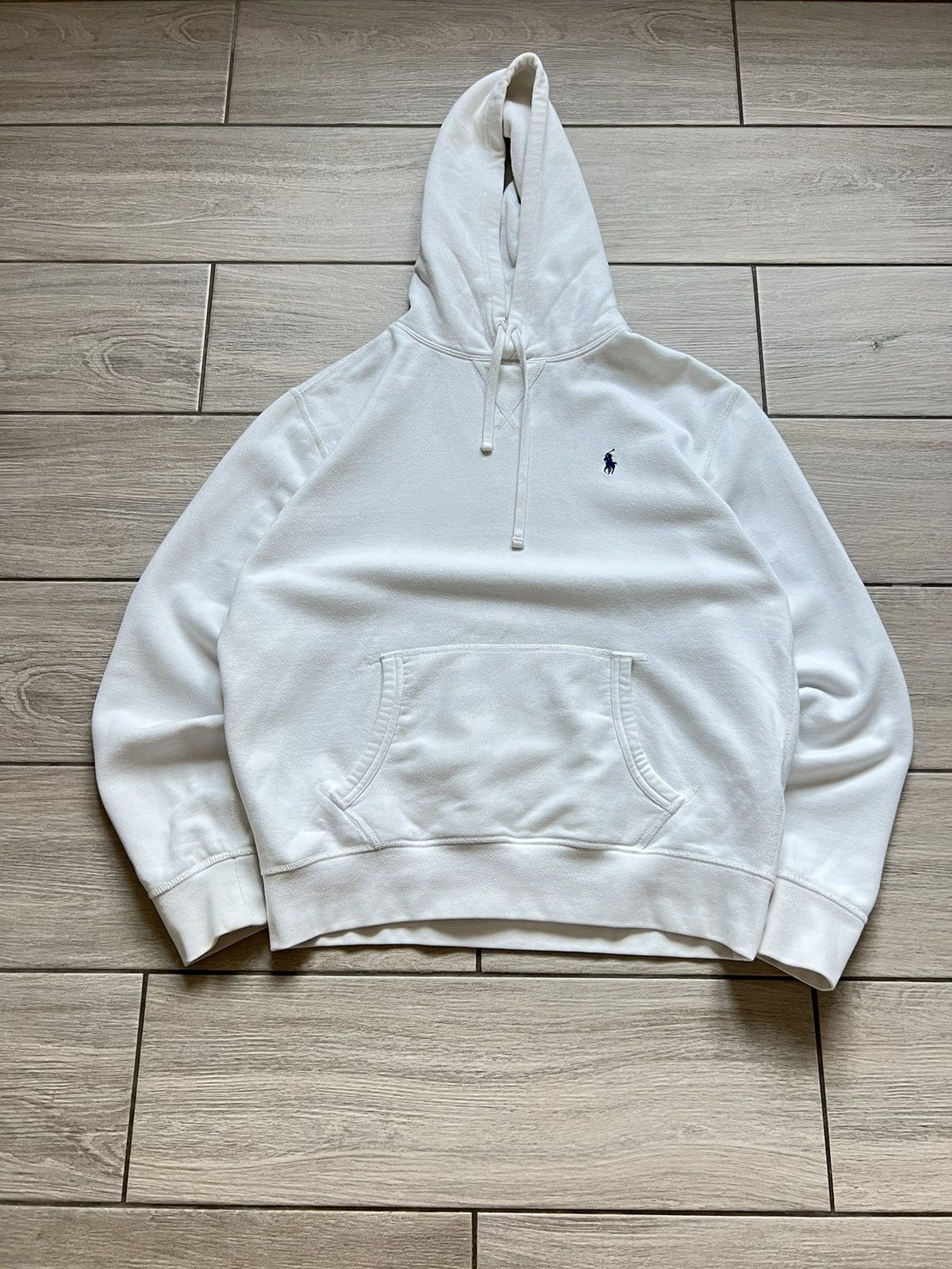 Ralph Lauren RARE Polo Ralph Lauren White Hoodie Old Money Size US M / EU 48-50 / 2 - 3 Thumbnail