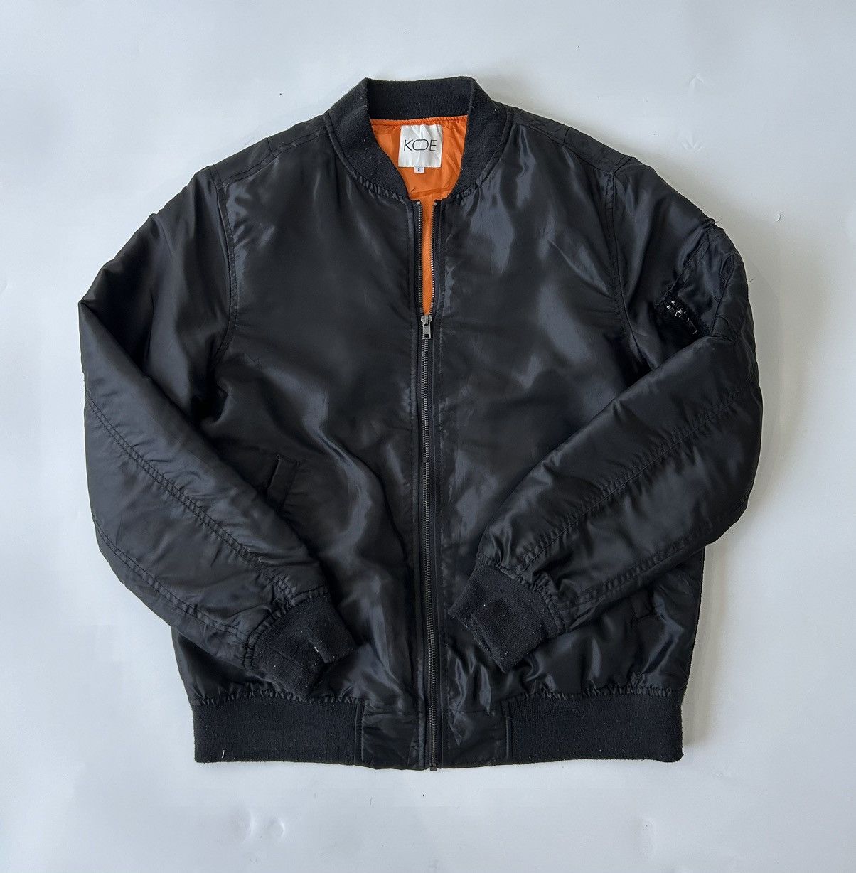 Designer × Japanese Brand KOE Bomber Jacket Size US L / EU 52-54 / 3 - 1 Thumbnail