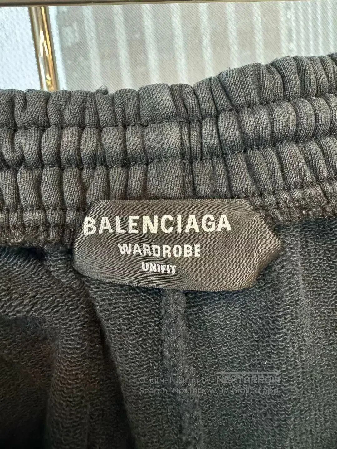 Balenciaga Balenciaga Distressed Black Coke Wave Shorts. Size US 40 / EU 56 - 3 Thumbnail