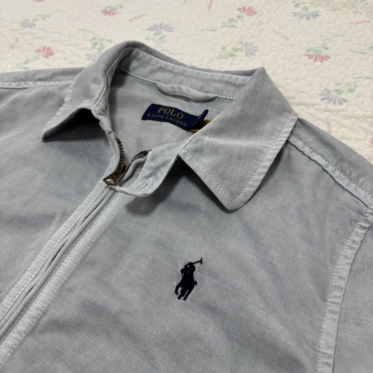 Polo Ralph Lauren Polo Ralph Lauren Cotton Twill Windbreaker Jacket Size S / US 4 / IT 40 - 8 Thumbnail