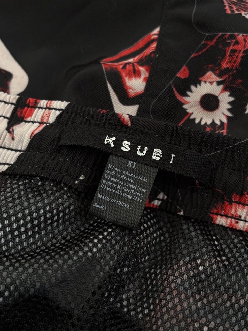 Ksubi Ksubi Board Shorts Icons AOP Red Black Size US 36 / EU 52 - 14 Thumbnail