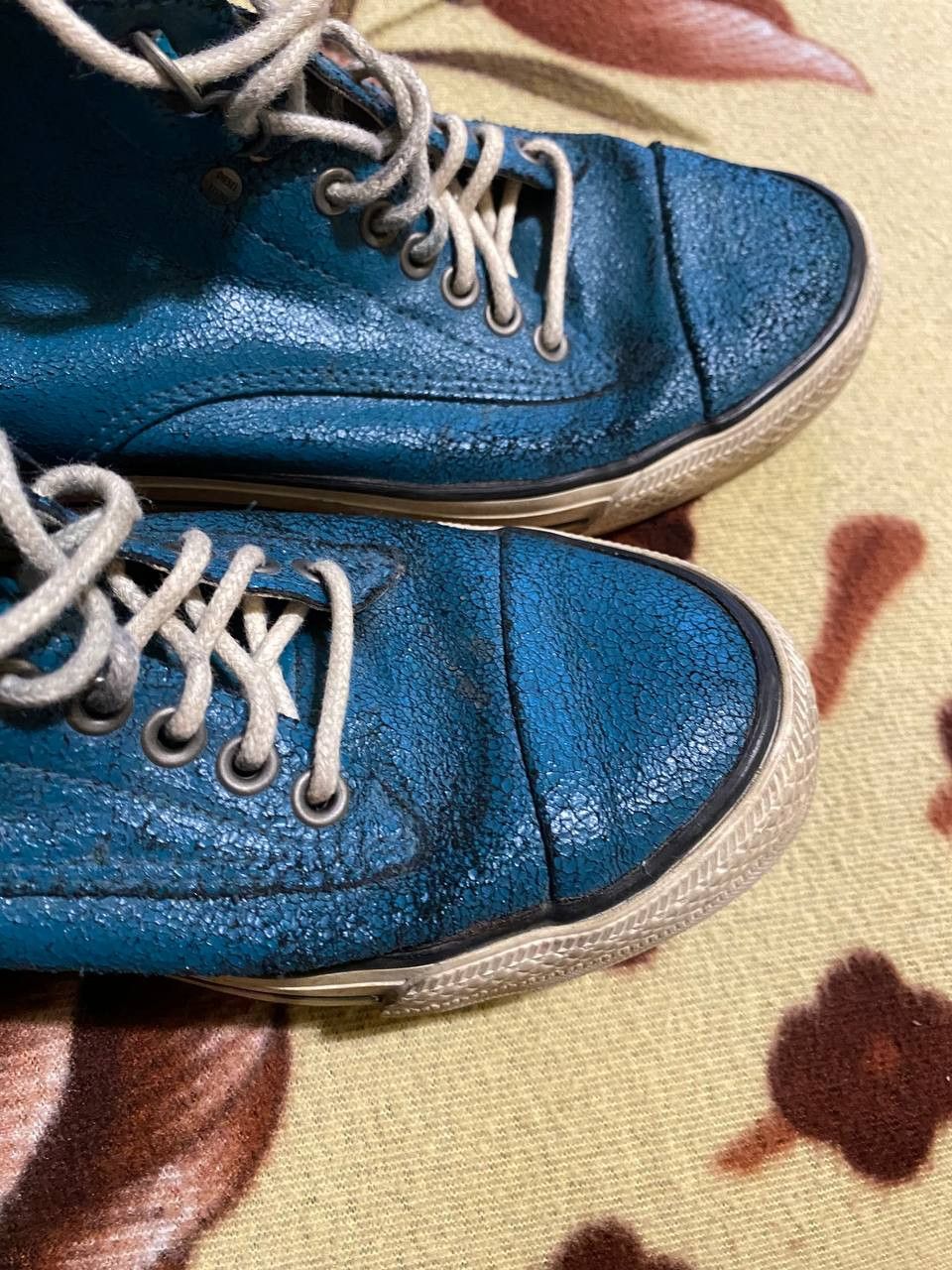Diesel DIESEL Vintage High Sneakers Streetwear Denim Size US 7 / EU 40 - 6 Thumbnail